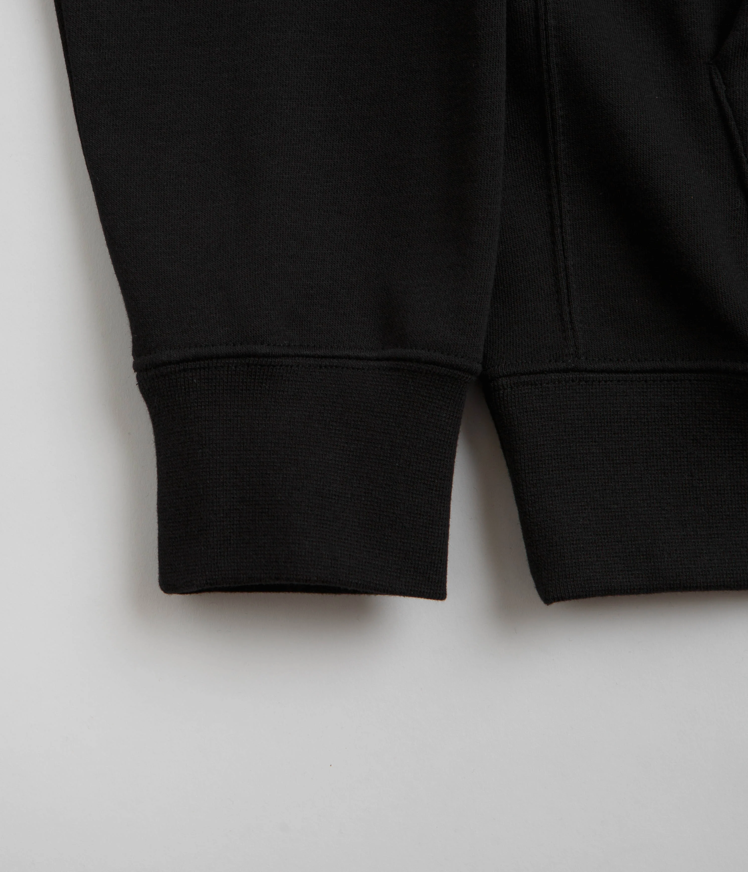 Nike Club Full-Zip Hoodie - Black / Black / White - Image 2