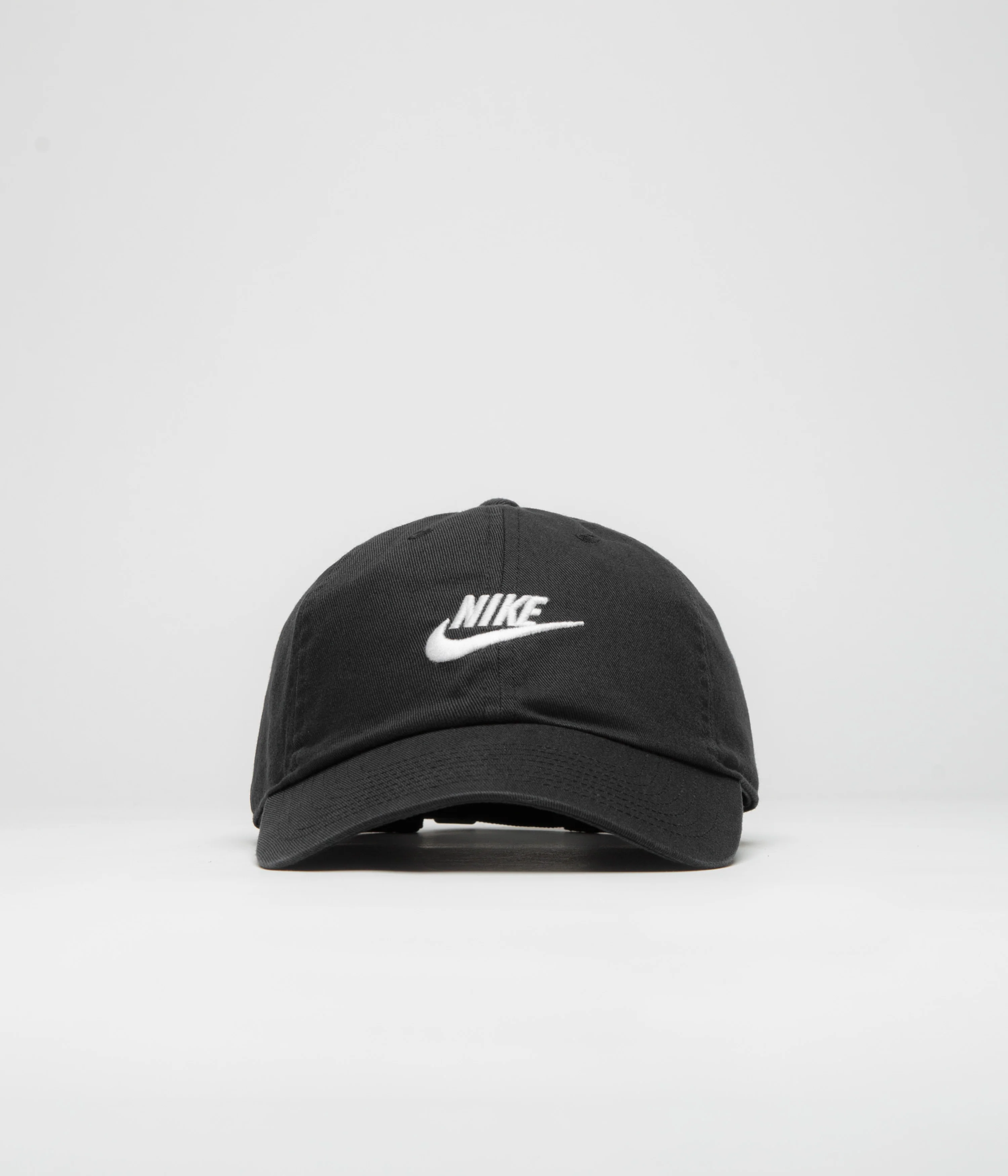 Nike Club Futura Wash Cap - Black / White - Image 2