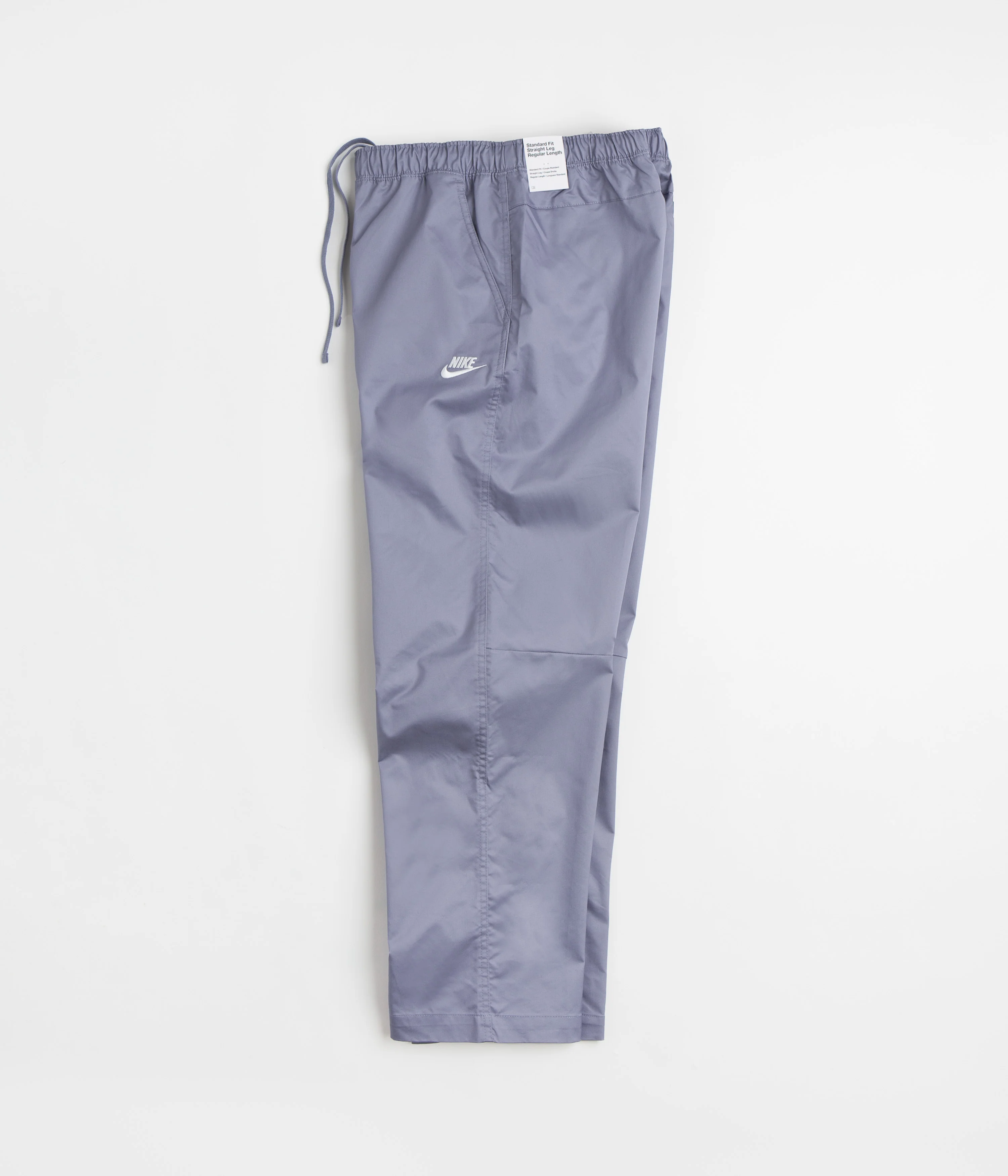 Nike Club Straight Leg Pants - Ashen Slate / White - Image 2
