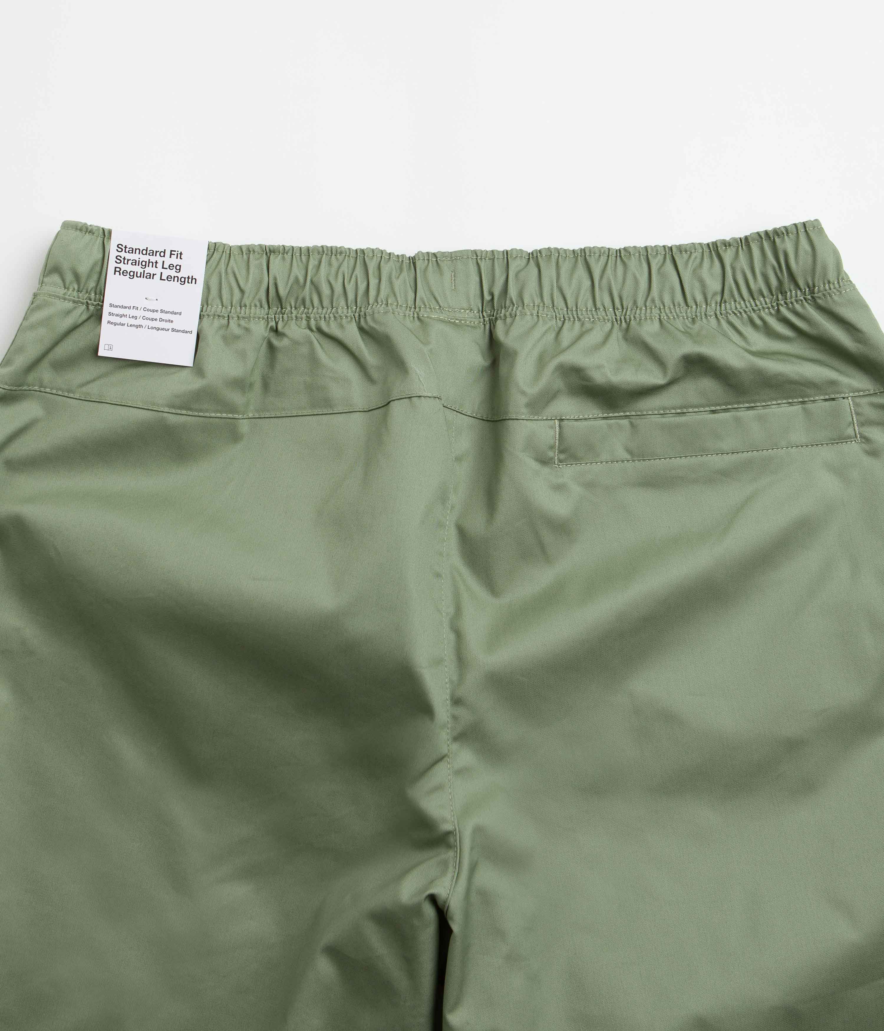 Nike Club Straight Leg Pants - Oil Green / White - Image 5