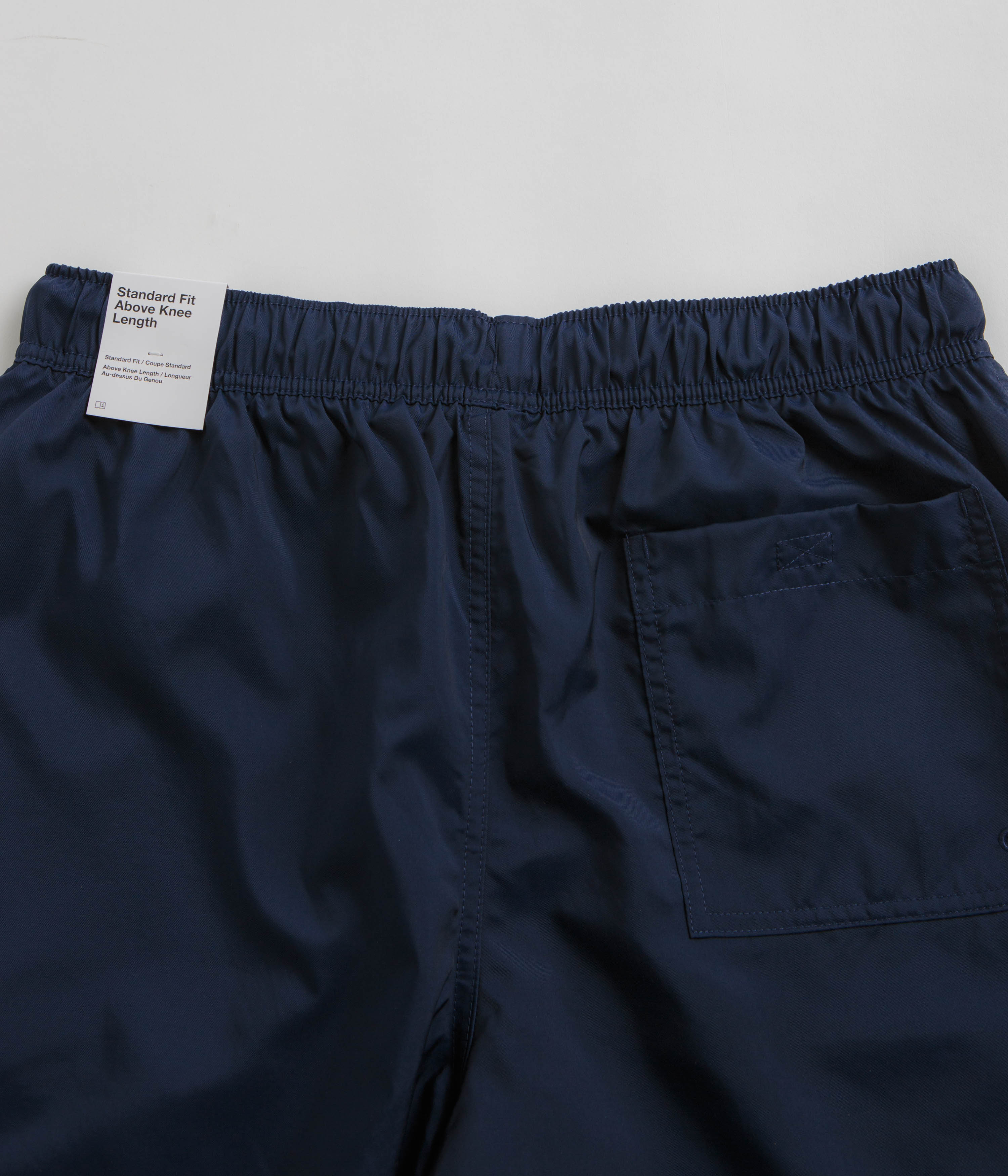 Nike Club Woven Flow Shorts - Midnight Navy / White - Image 6