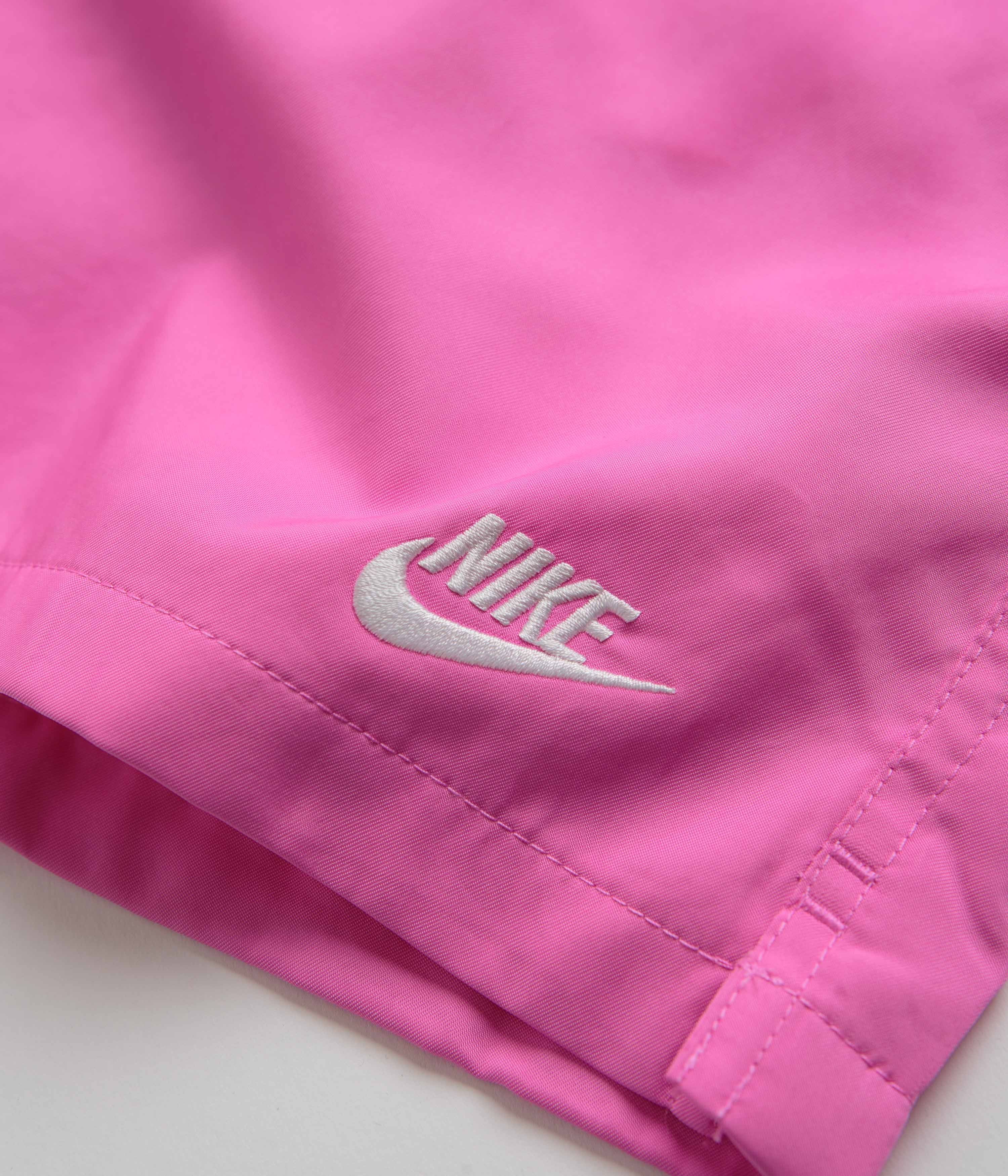 Nike Club Woven Flow Shorts - Playful Pink / White - Image 6