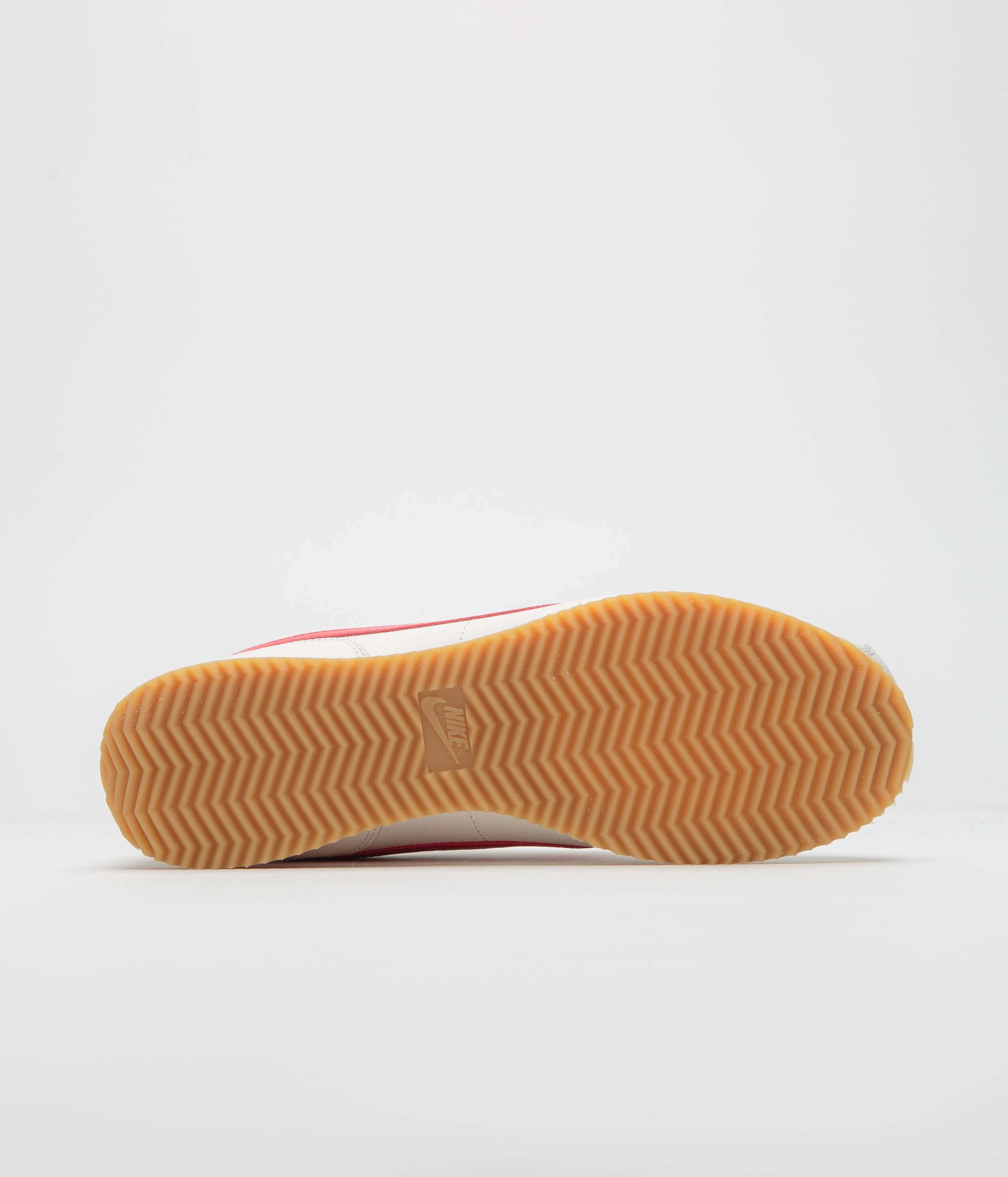Nike Cortez Shoes - Sail / University Red - Gum Yellow - Image 6
