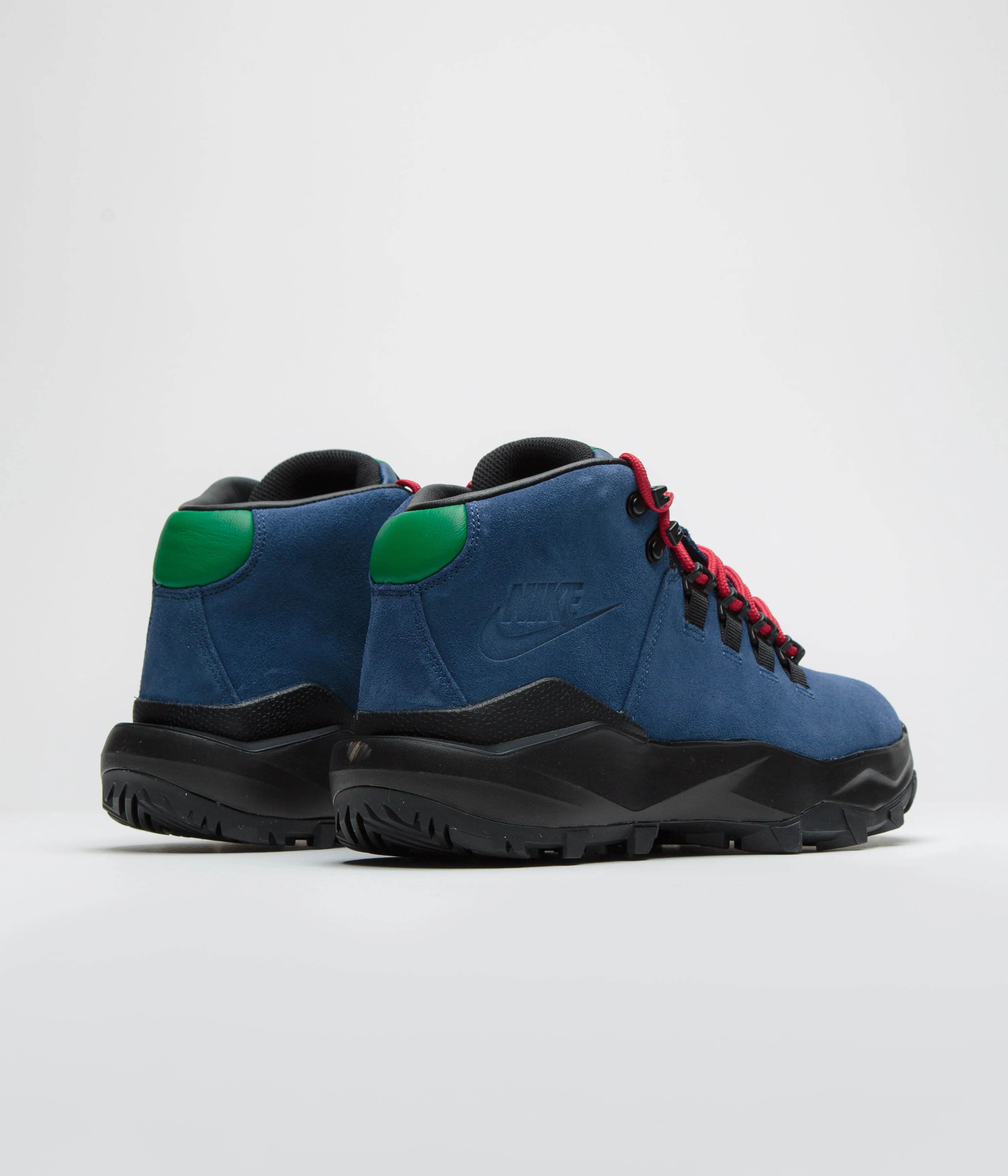 Nike Cygnal Shoes - Navy / Pine Green - Gym Red - Black - Image 4