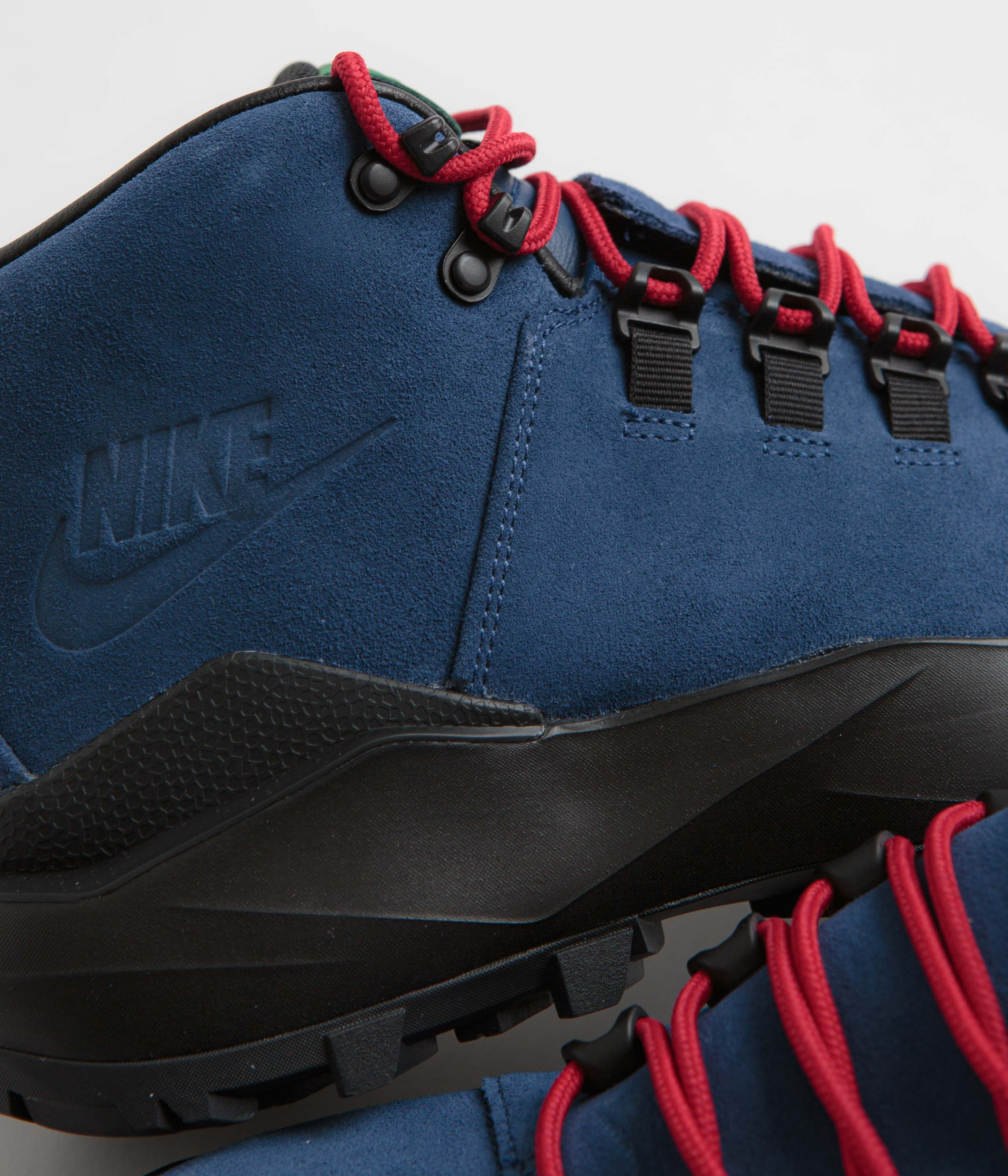 Nike Cygnal Shoes - Navy / Pine Green - Gym Red - Black - Image 5