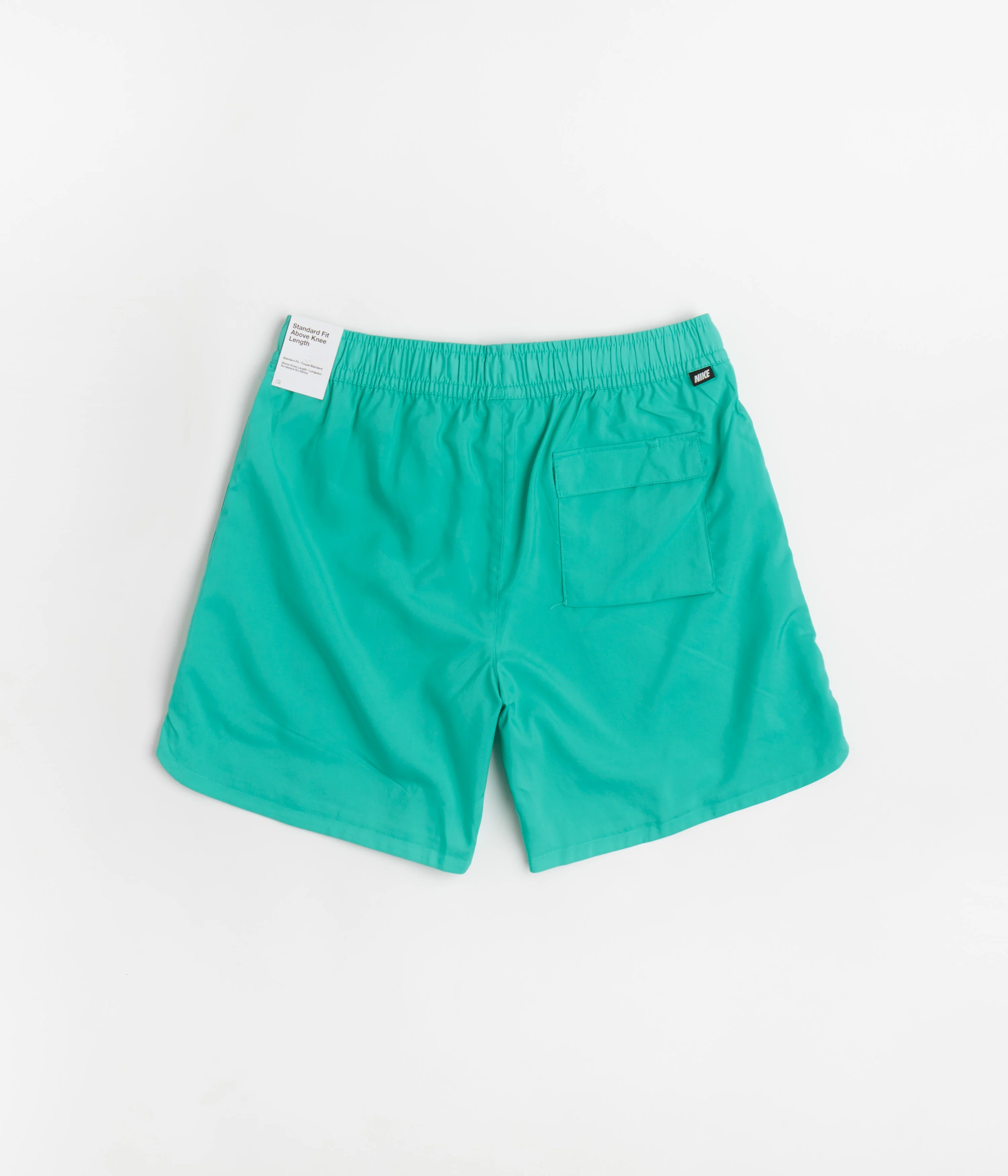 Nike Flow Shorts - Clear Jade / White - Image 3