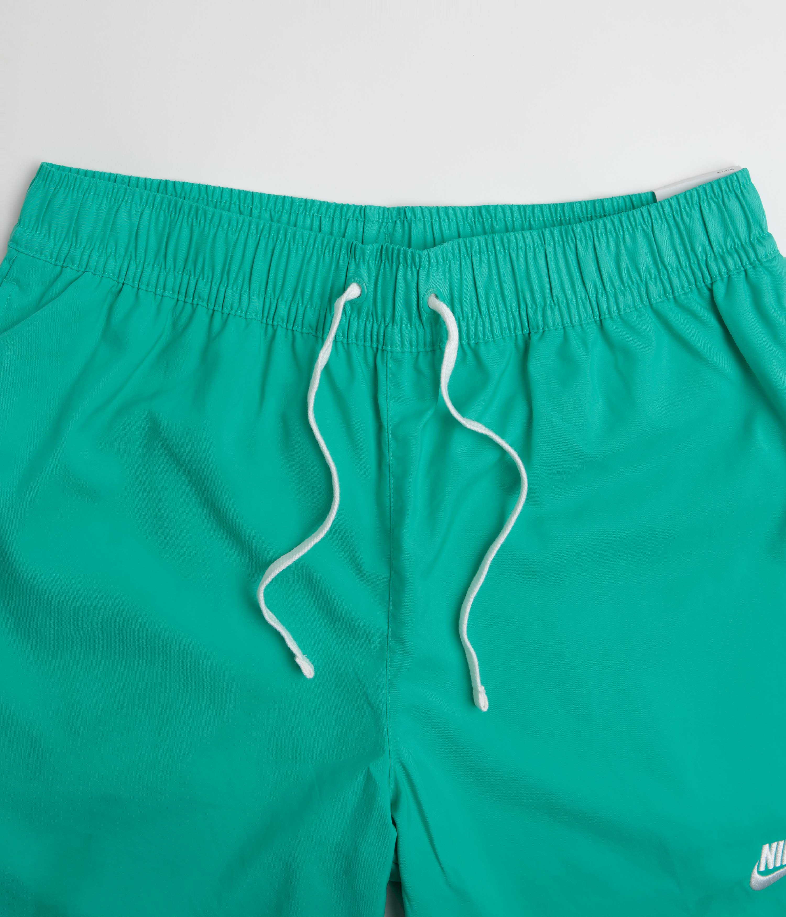 Nike Flow Shorts - Clear Jade / White - Image 4
