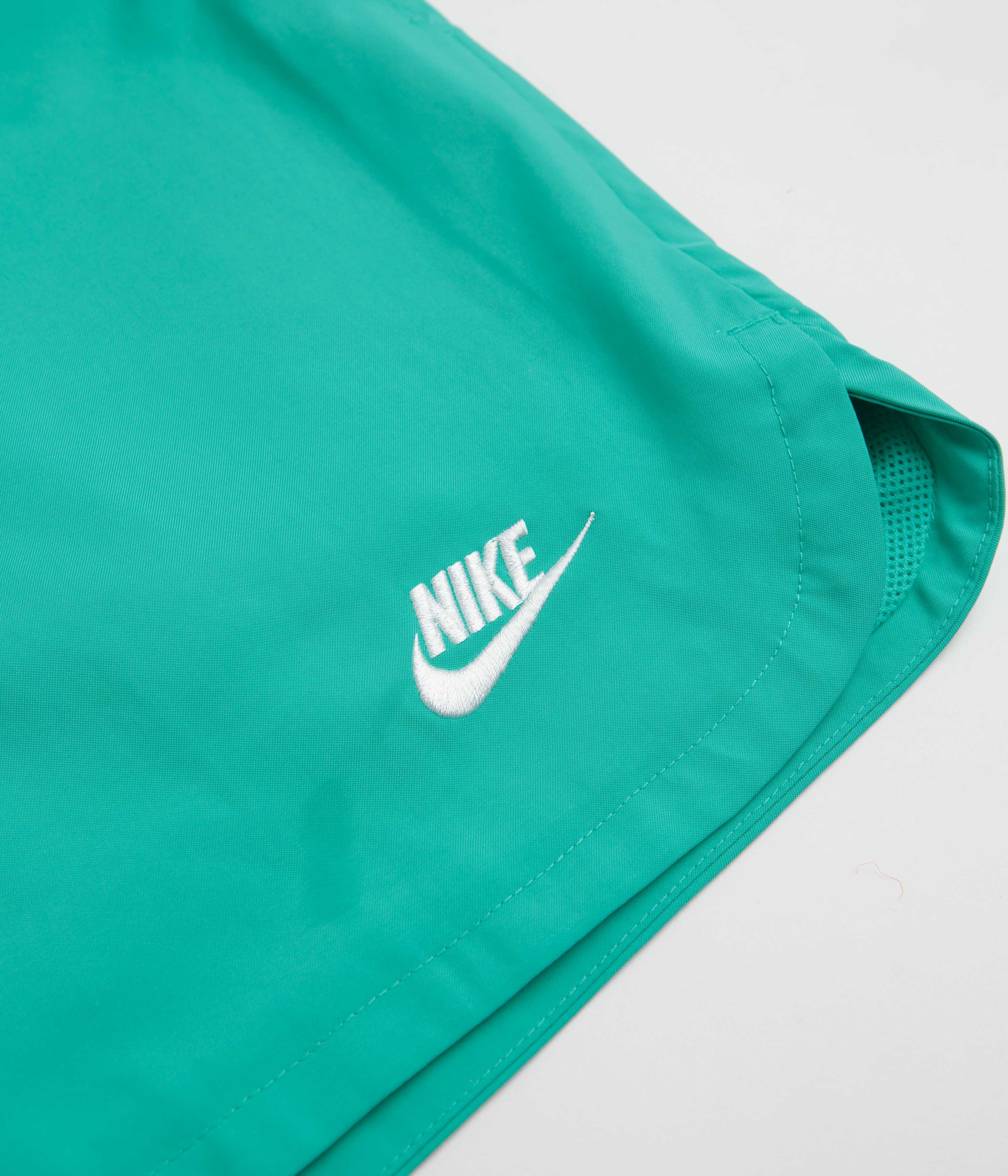 Nike Flow Shorts - Clear Jade / White - Image 5