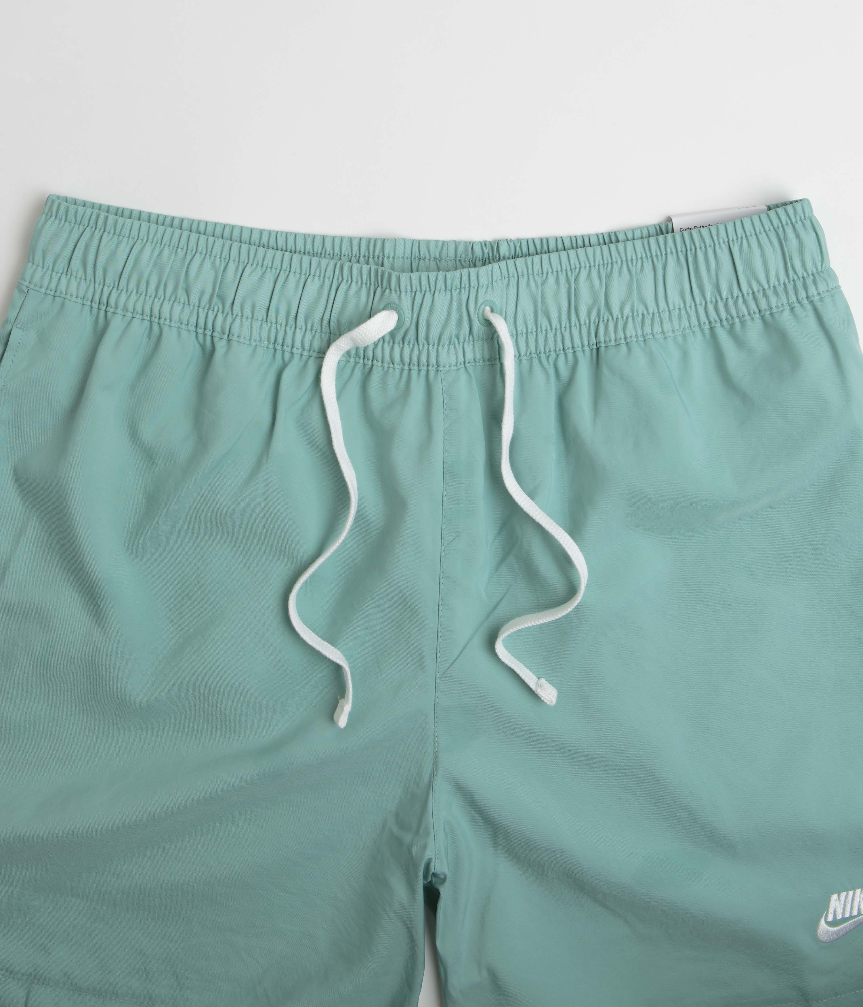 Nike Flow Shorts - Mineral / White - Image 4