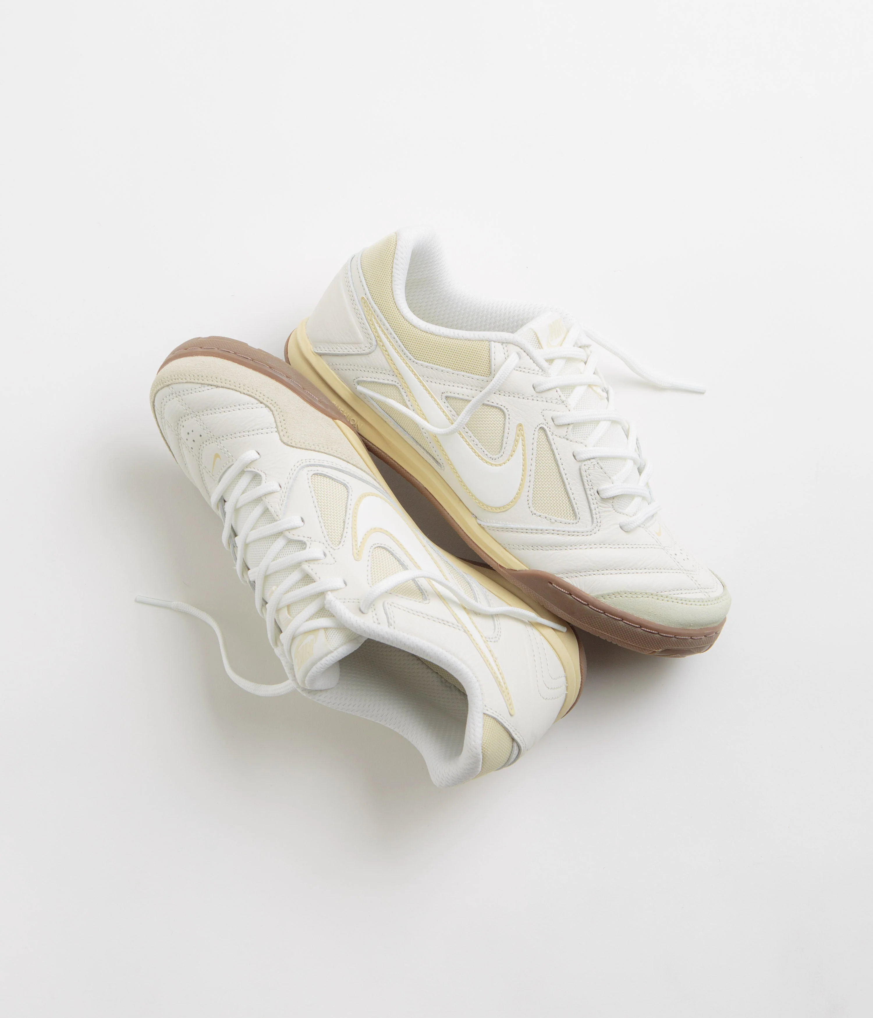 Nike Gato Shoes - Sail / Light Khaki - White - Gum Dark Brown - Image 2