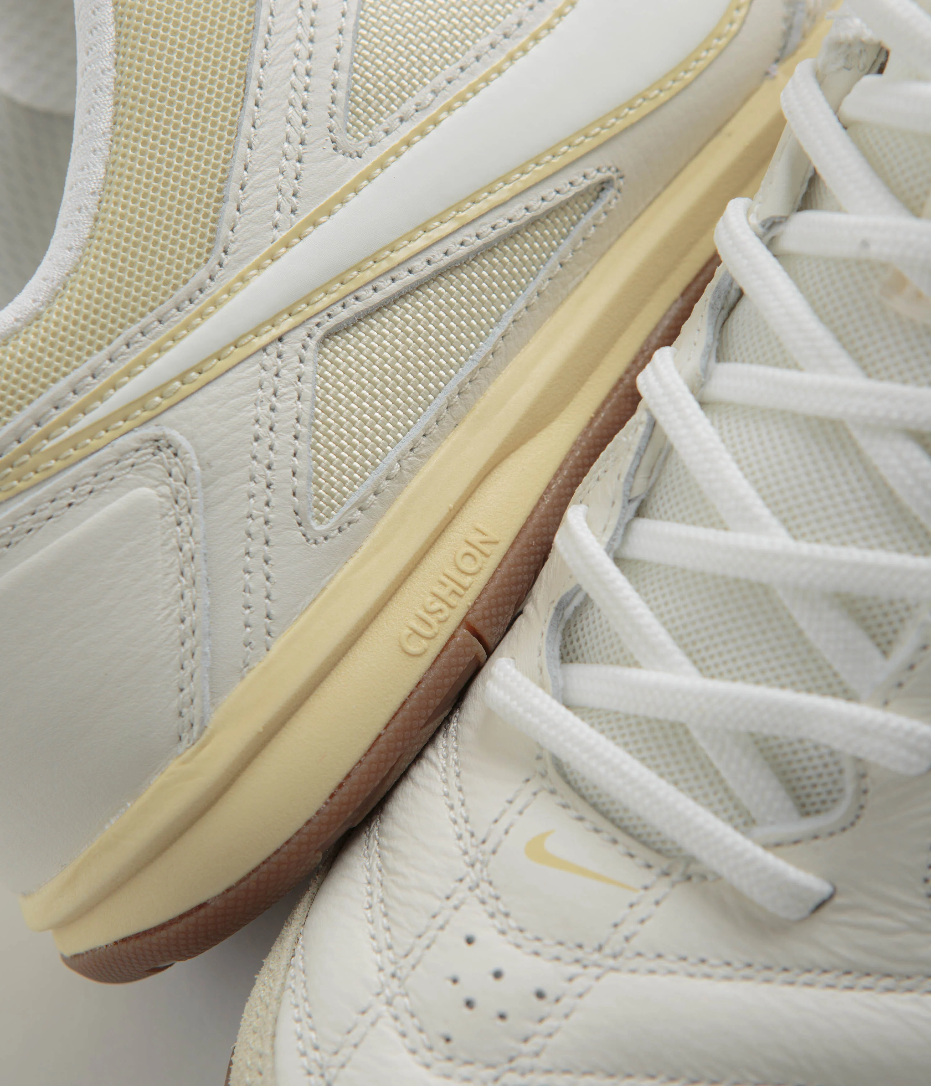 Nike Gato Shoes - Sail / Light Khaki - White - Gum Dark Brown - Image 4