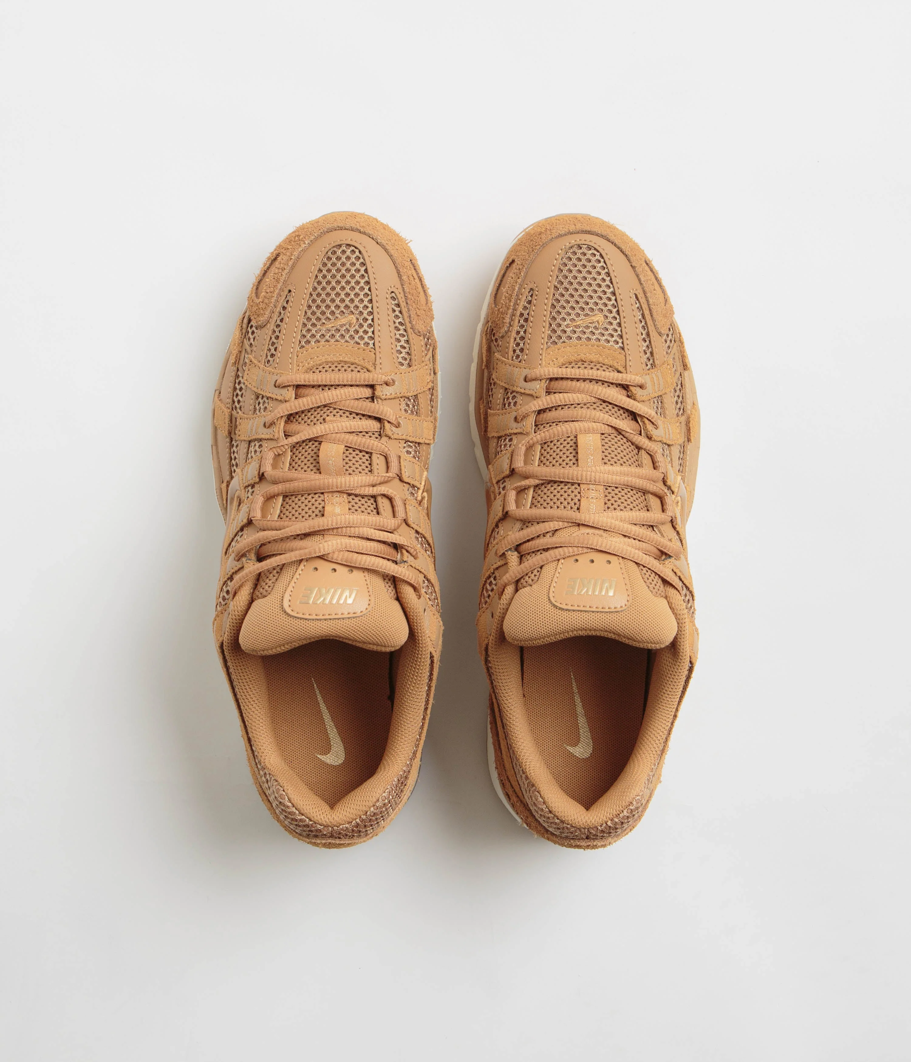 Nike P-6000 SE Shoes - Flax / Flax - Metallic Gold - Sail - Image 7