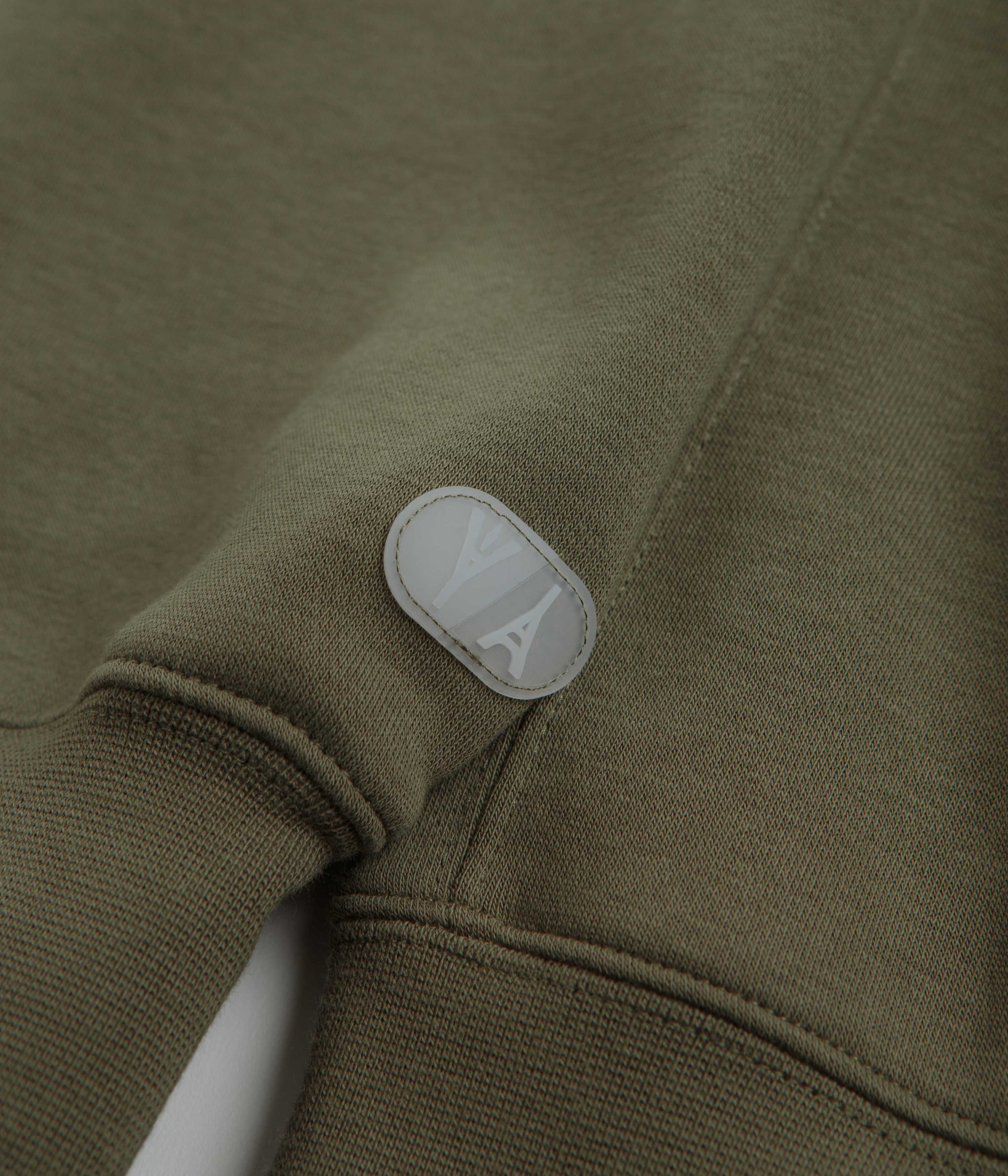 Nike SB Agnostic Hoodie - Medium Olive / White - Image 5