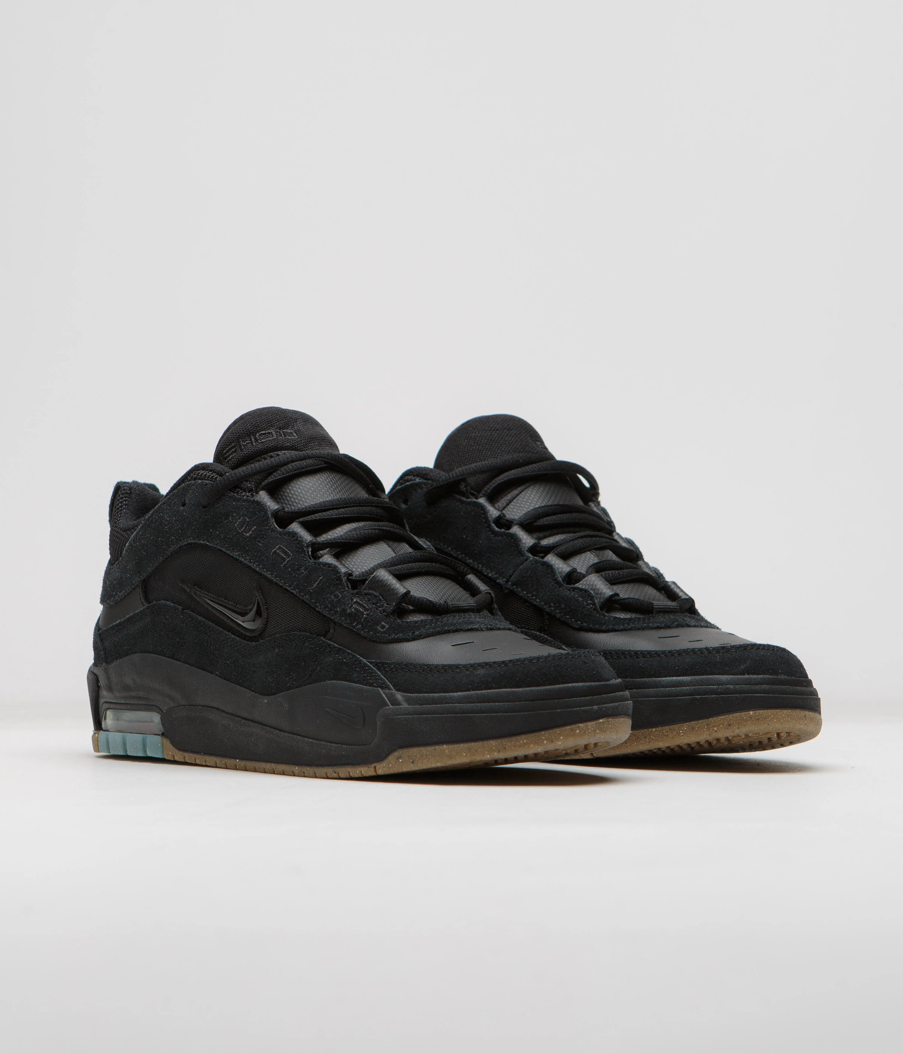 Nike SB Air Max Ishod Shoes - Black / Black - Anthracite - Black - Black - Image 3