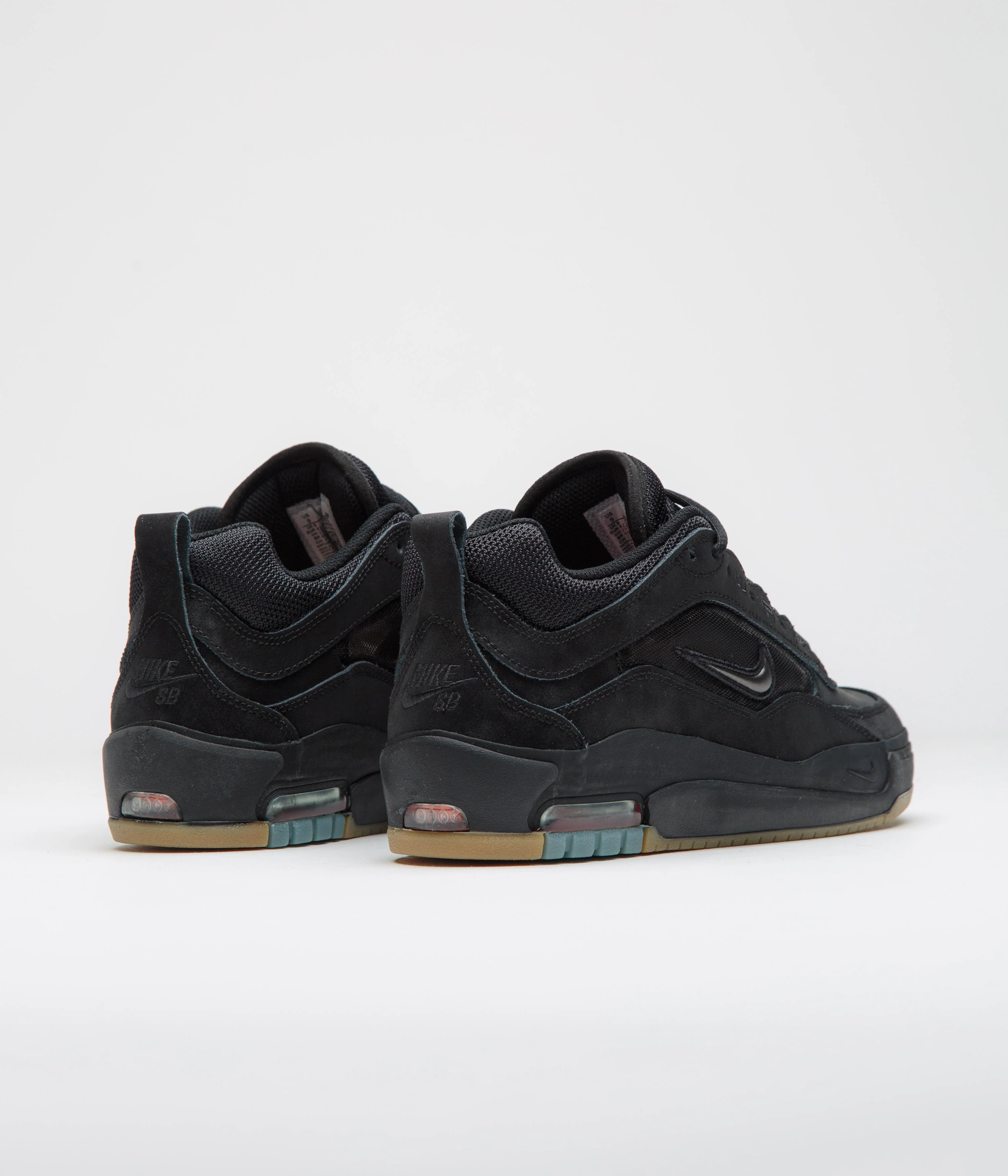 Nike SB Air Max Ishod Shoes - Black / Black - Black - Black - Image 4