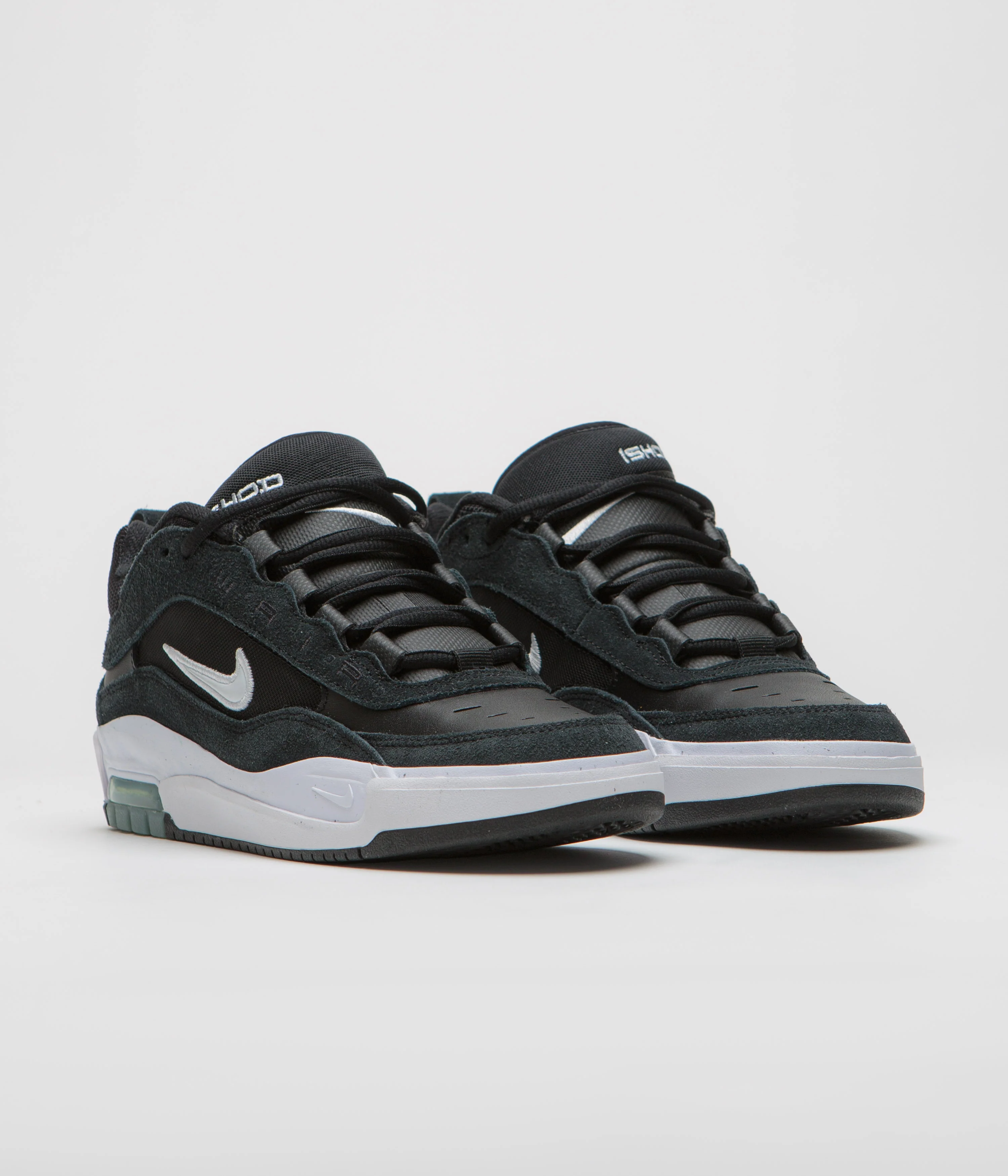 Nike SB Air Max Ishod Shoes - Black / White - Black - Black - Image 2