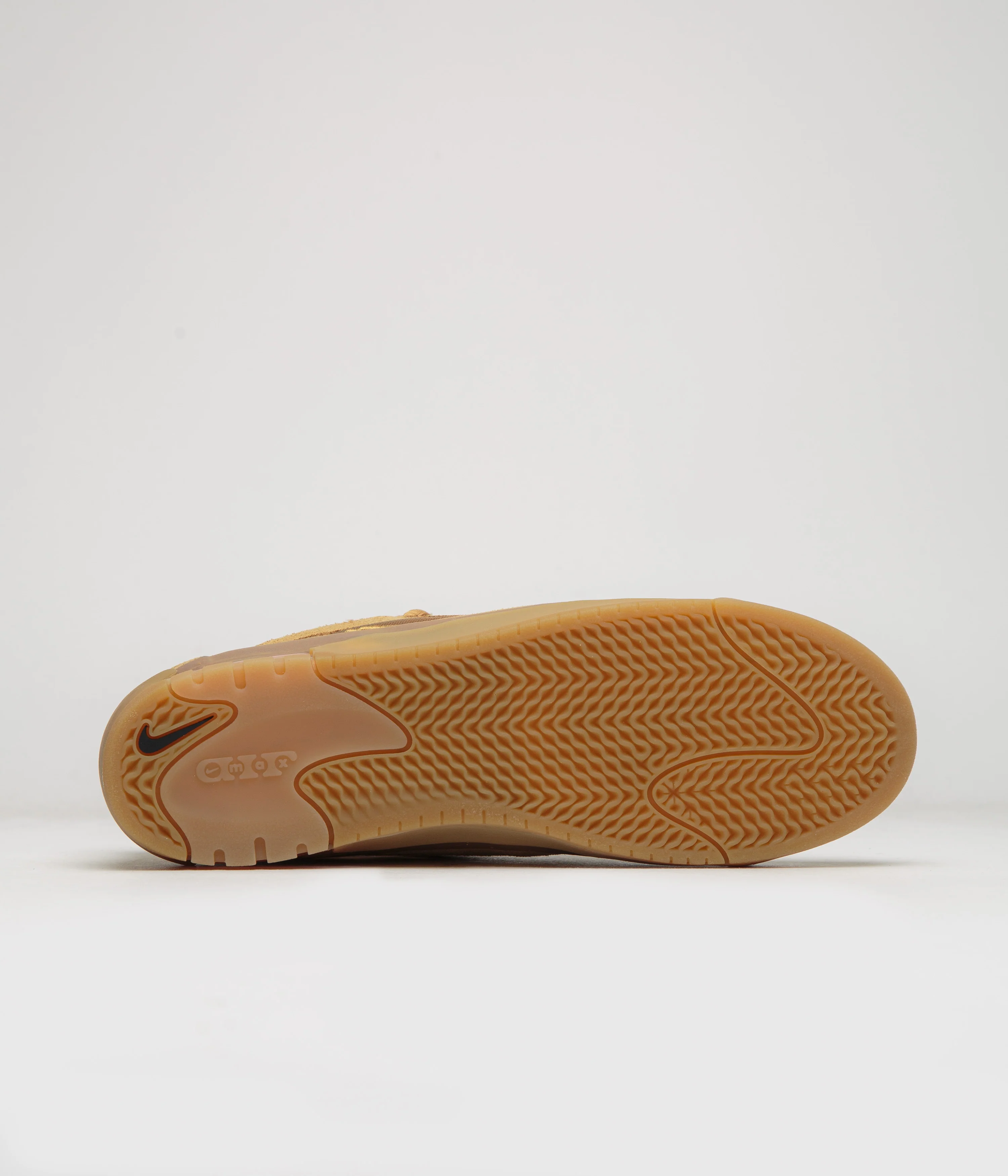 Nike SB Air Max Ishod Shoes - Flax / Wheat - Flax - Safety Orange - Image 6