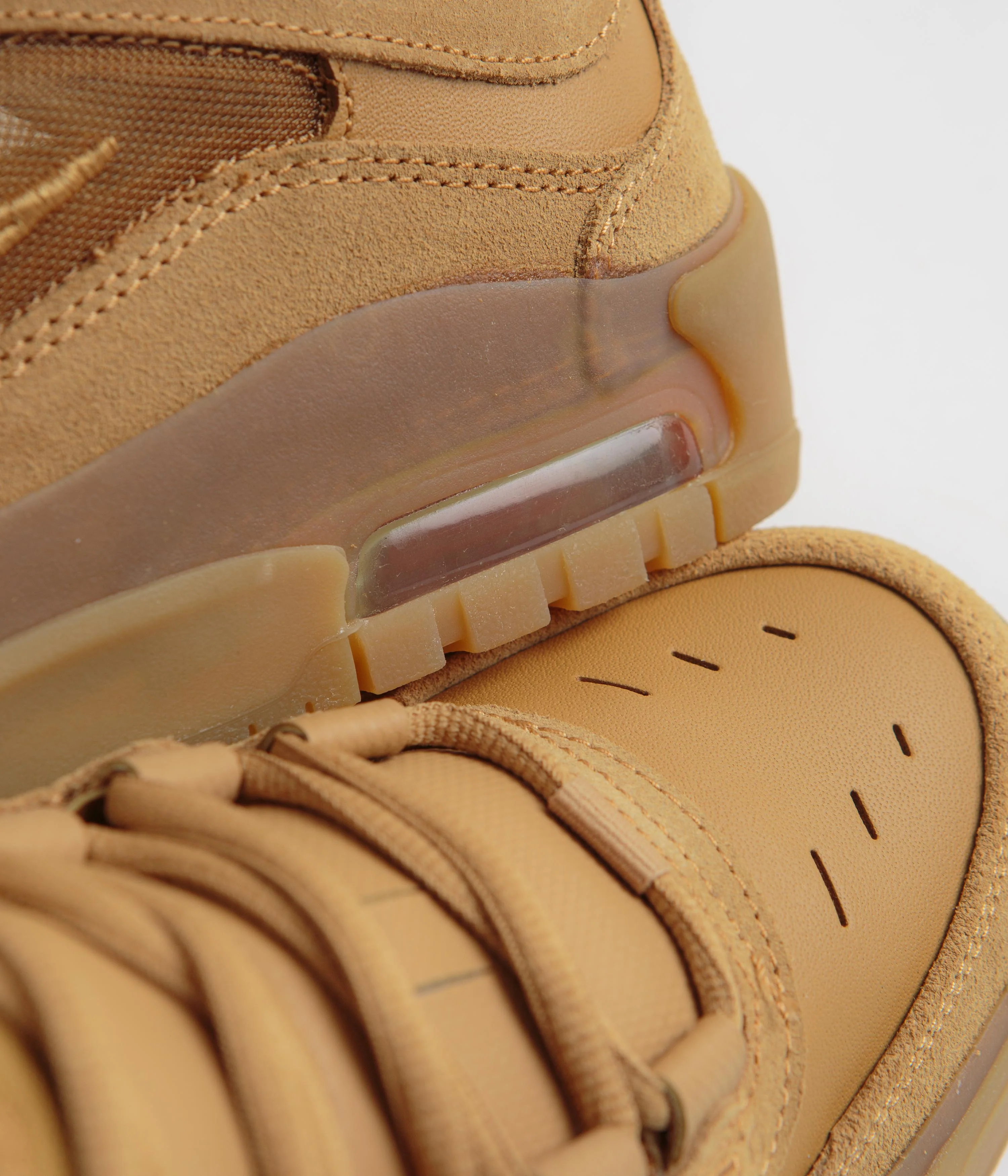 Nike SB Air Max Ishod Shoes - Flax / Wheat - Flax - Safety Orange - Image 9