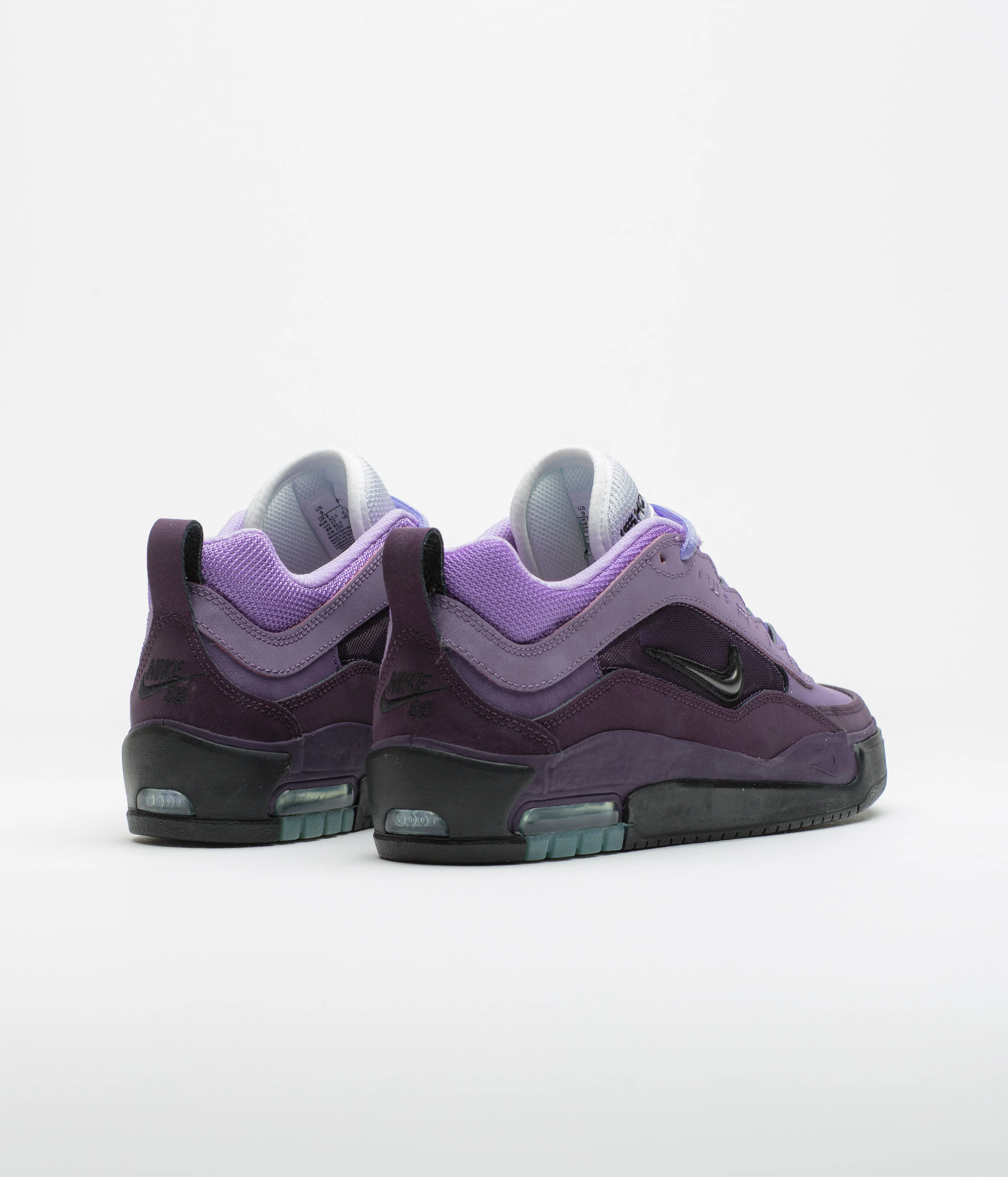 Nike SB Air Max Ishod Shoes - Grand Purple / Black - Noble Purple - Image 4