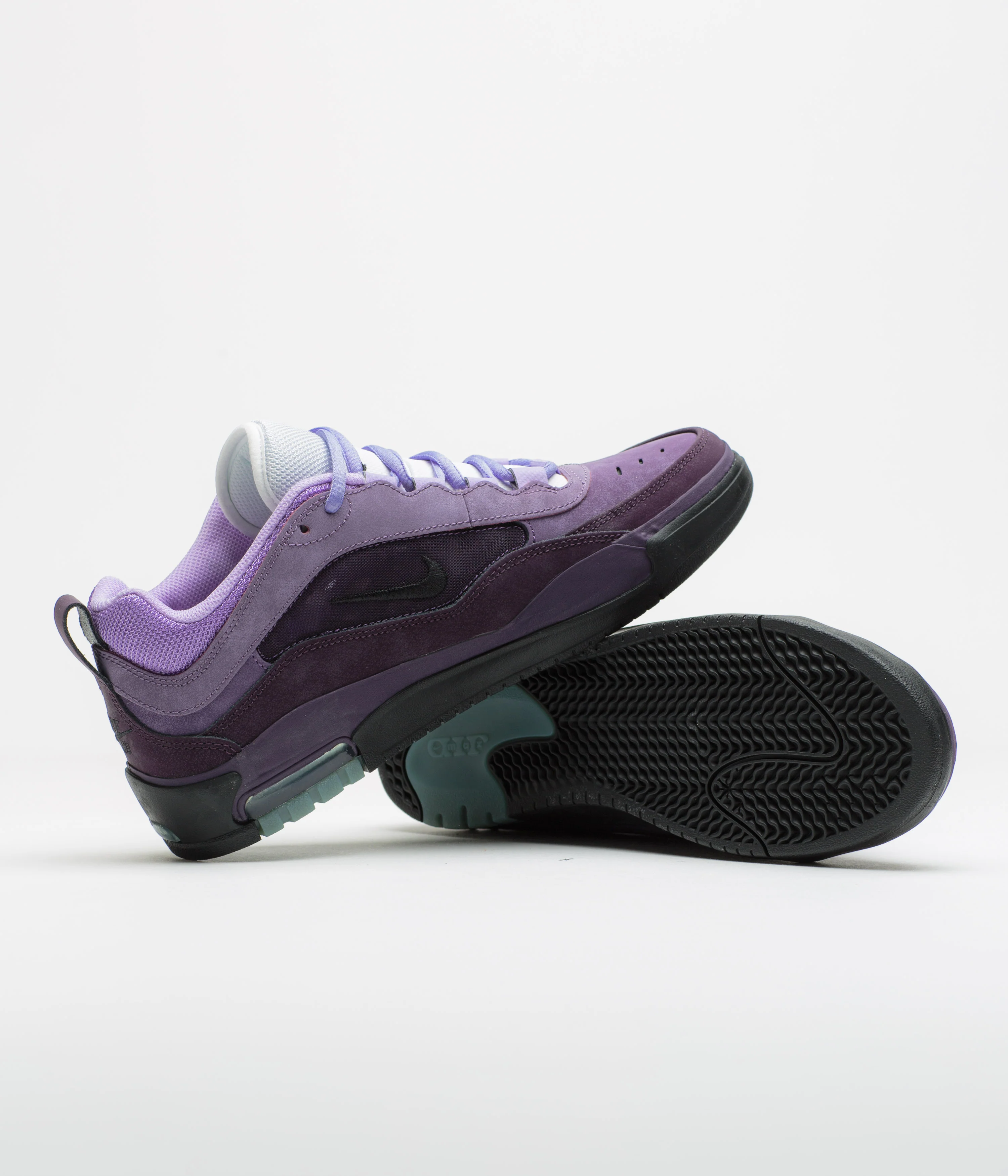 Nike SB Air Max Ishod Shoes - Grand Purple / Black - Noble Purple - Image 5