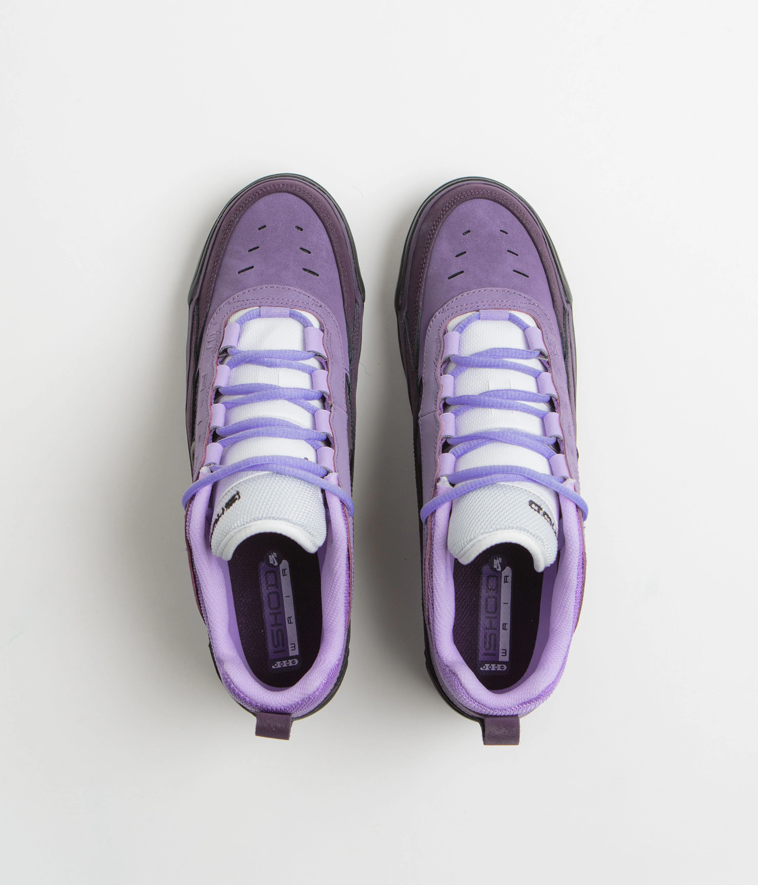 Nike SB Air Max Ishod Shoes - Grand Purple / Black - Noble Purple - Image 7