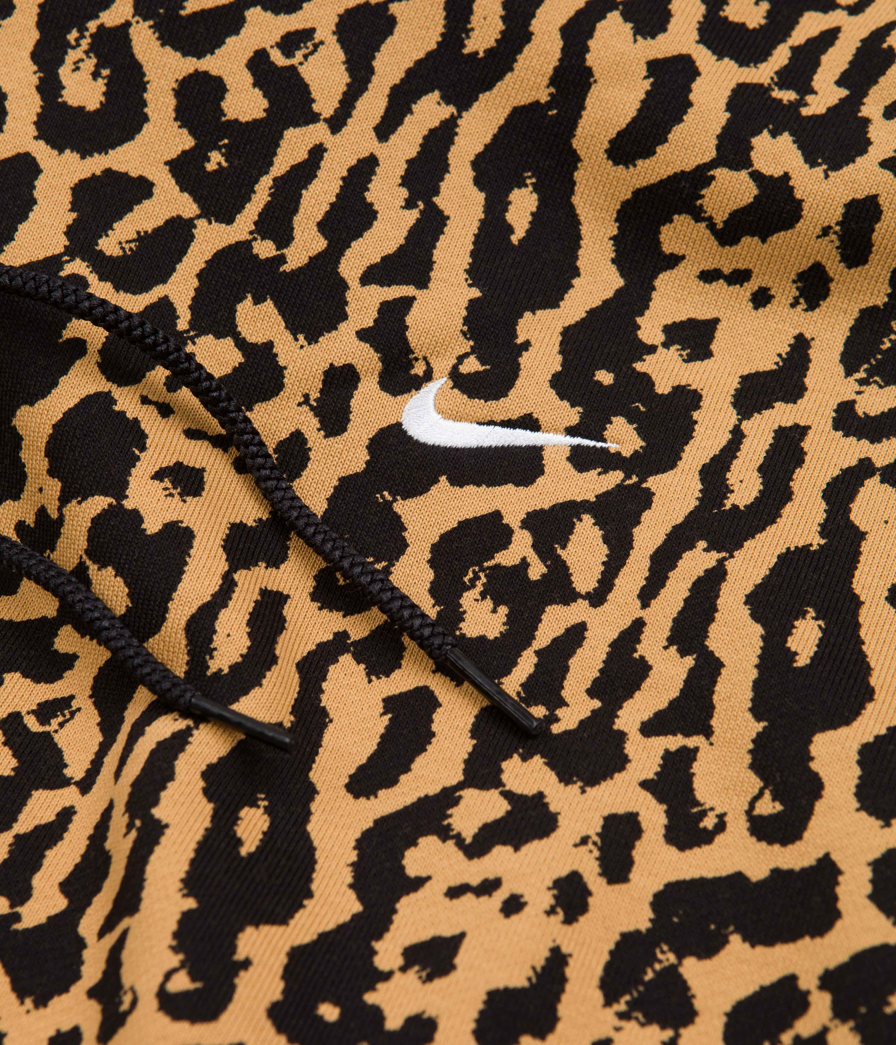 Nike SB Animal Print Hoodie - Elemental Gold - Image 3