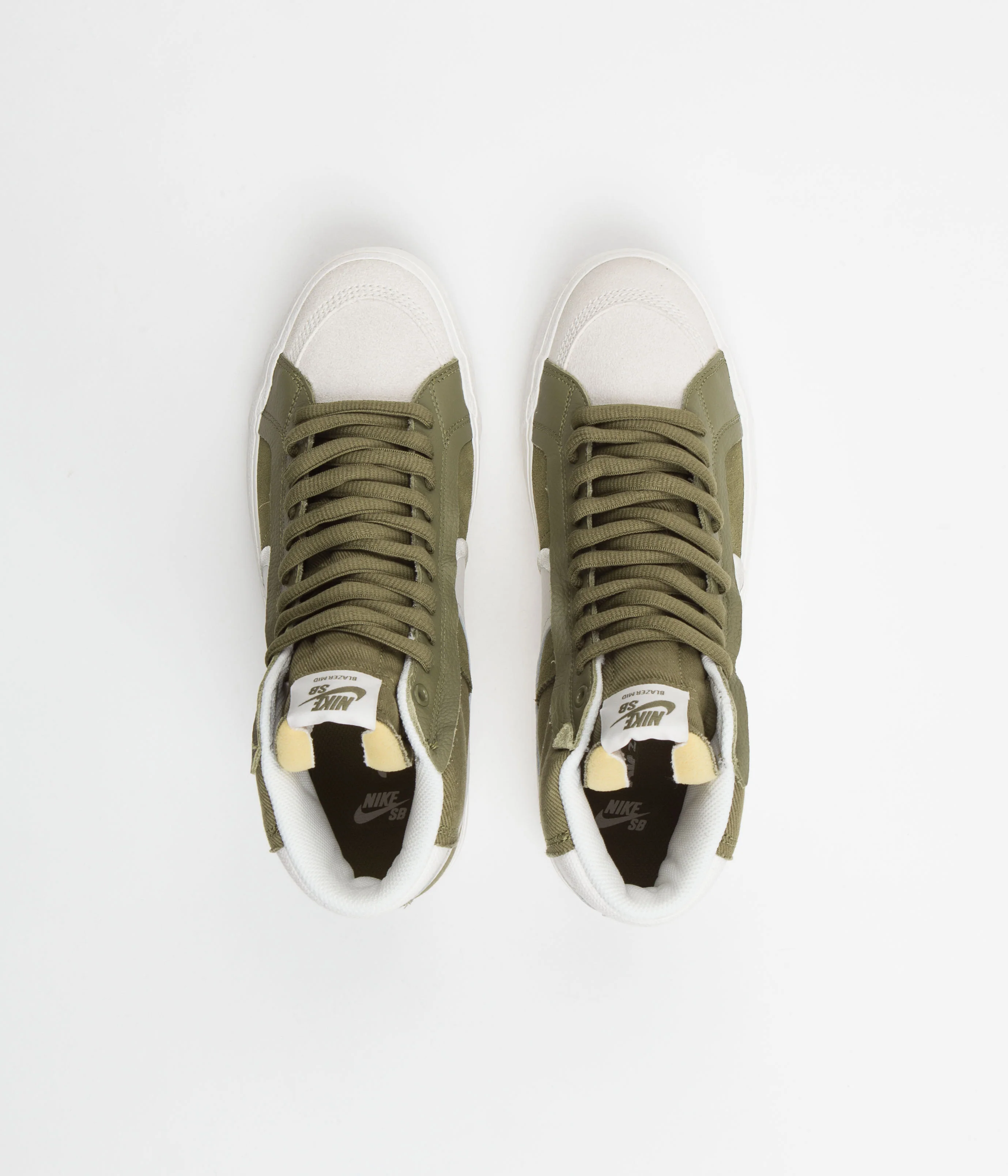 Nike SB Blazer Mid Premium Plus Shoes - Pilgrim / Phantom - Image 7