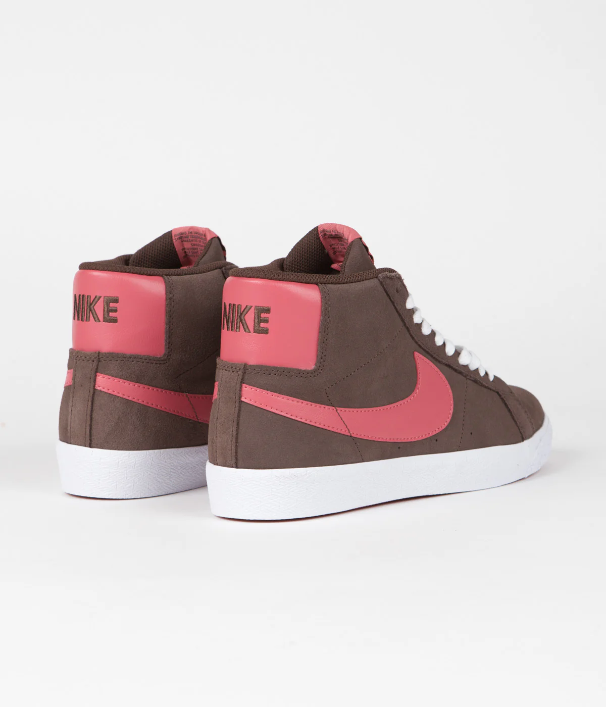 Nike SB Blazer Mid Shoes - Baroque Brown / Adobe - Baroque Brown - White - Image 4