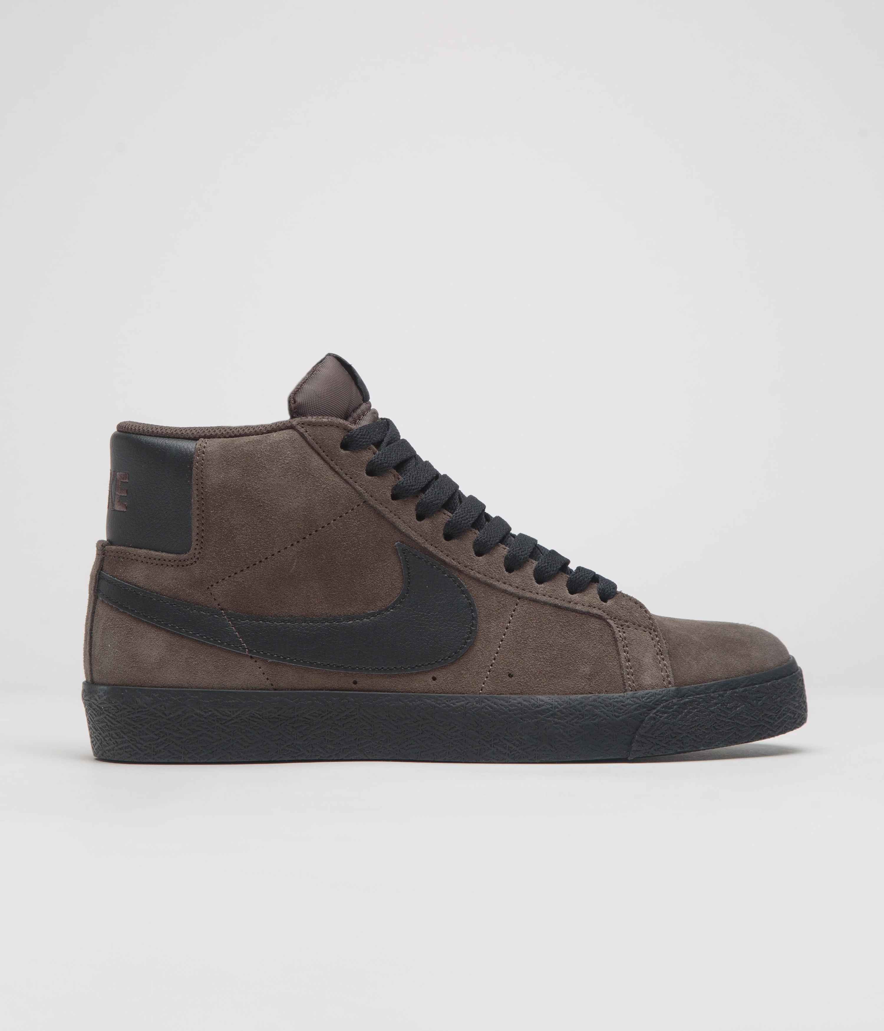 Nike SB Blazer Mid Shoes - Baroque Brown / Black - Baroque Brown