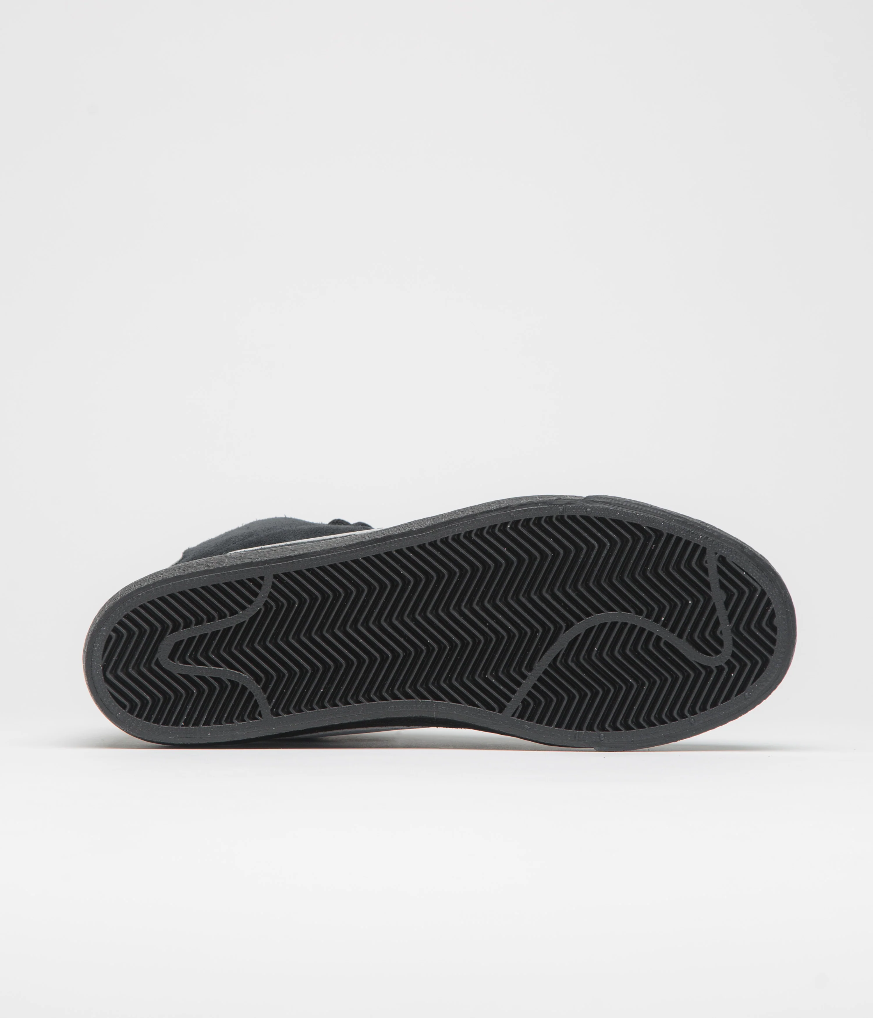Nike SB Blazer Mid Shoes - Black / White - Black - Black - Image 6