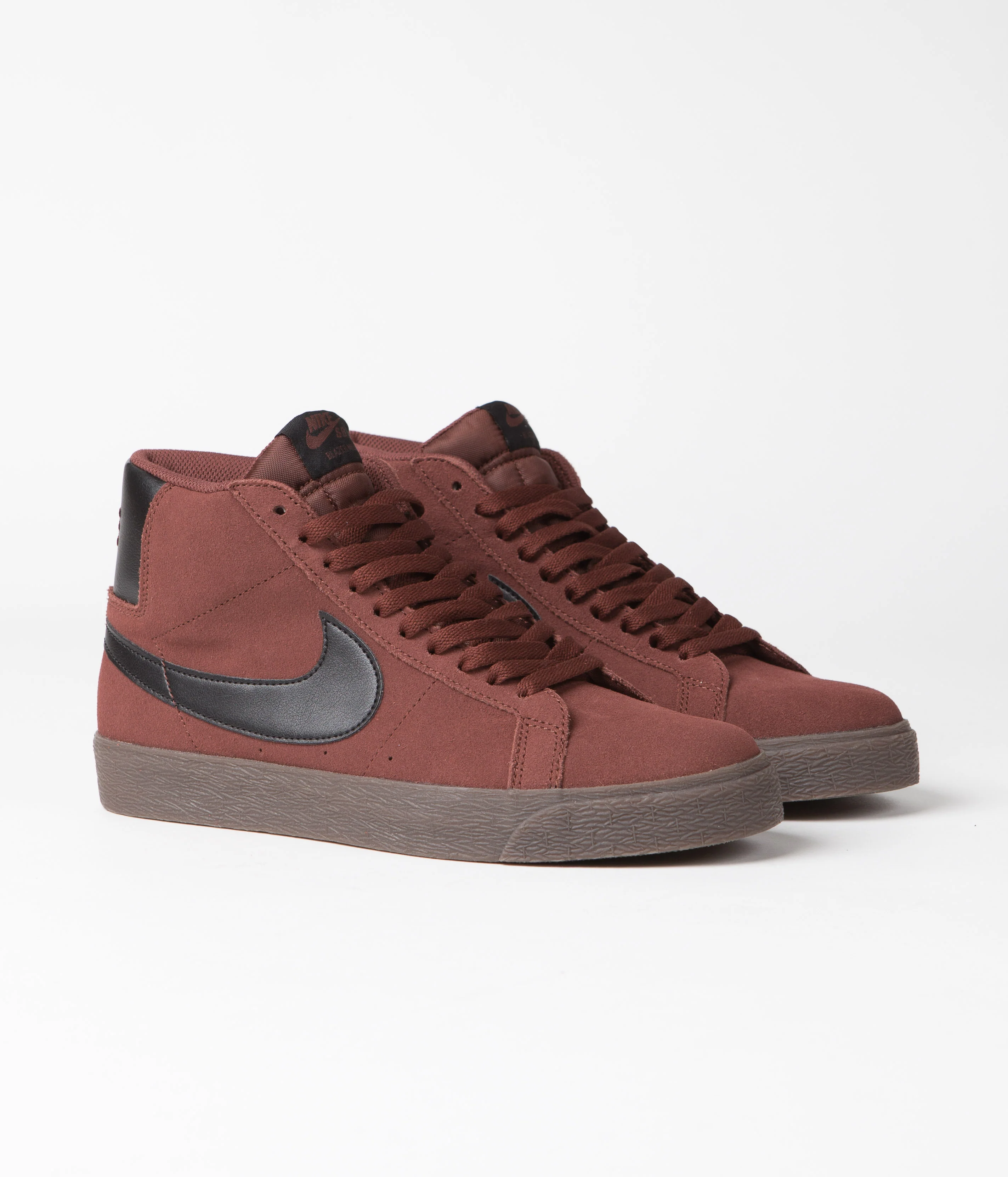 Nike SB Blazer Mid Shoes - Oxen Brown / Black - Oxen Brown - Image 2