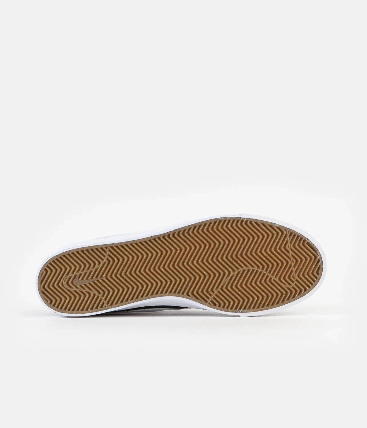 Nike SB Blazer Court Shoes - Black / White - Black - Gum Light Brown - Image 6