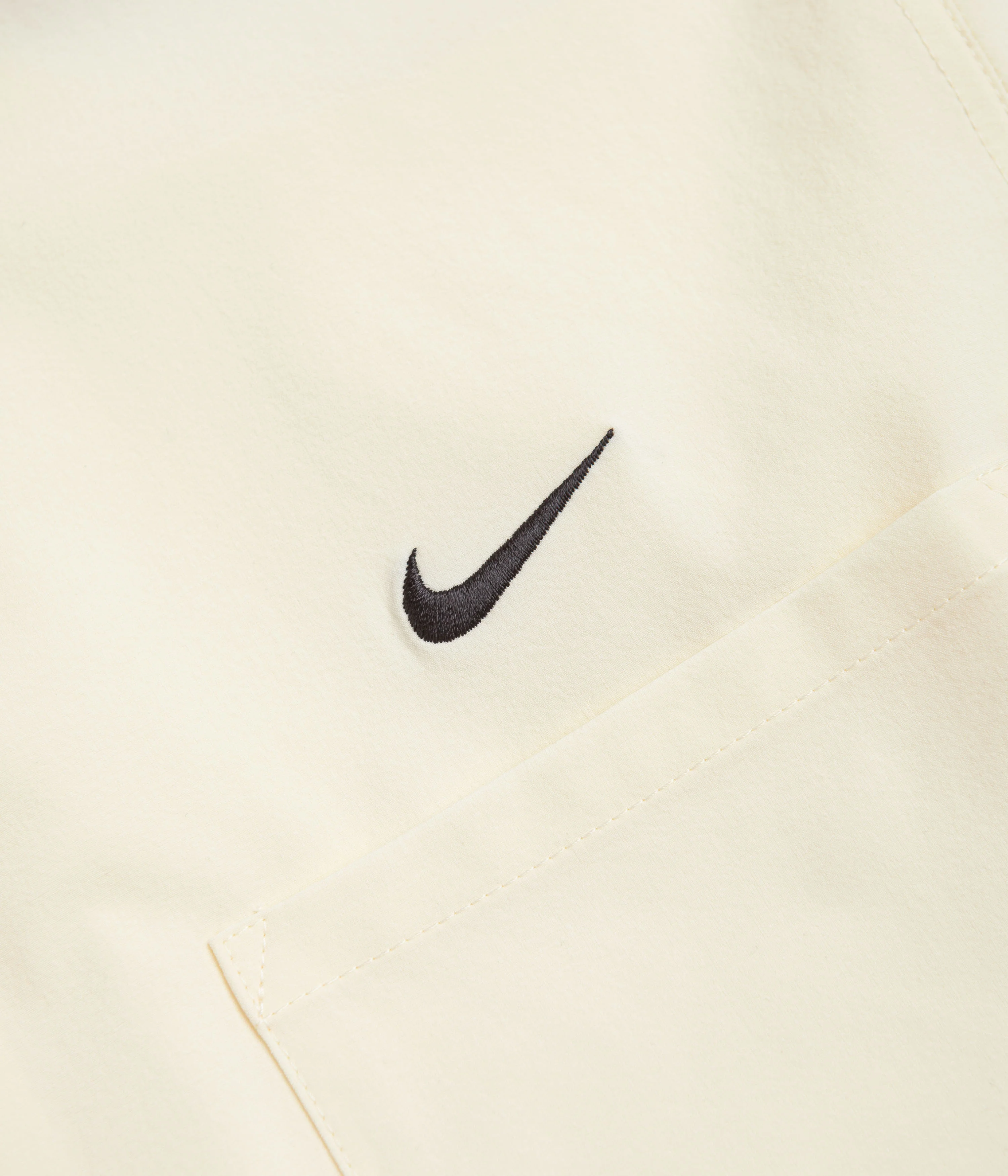Nike SB Bowling Short Sleeve Shirt - Coconut Milk / Black - Image 4