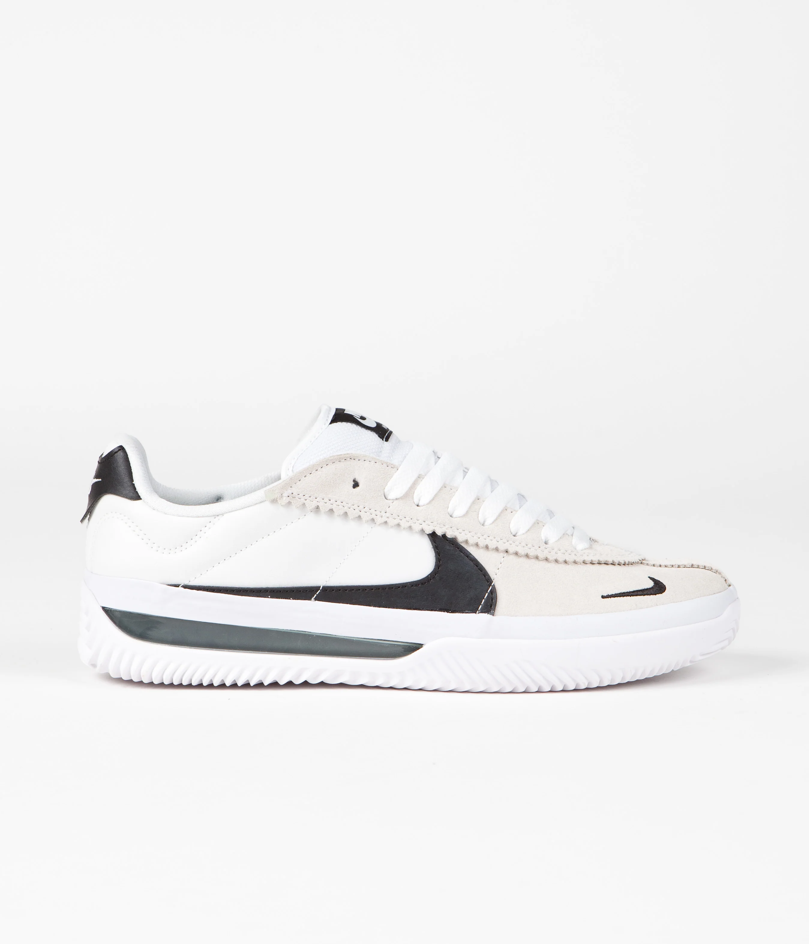 Nike SB BRSB Shoes - White / Black - White - Black
