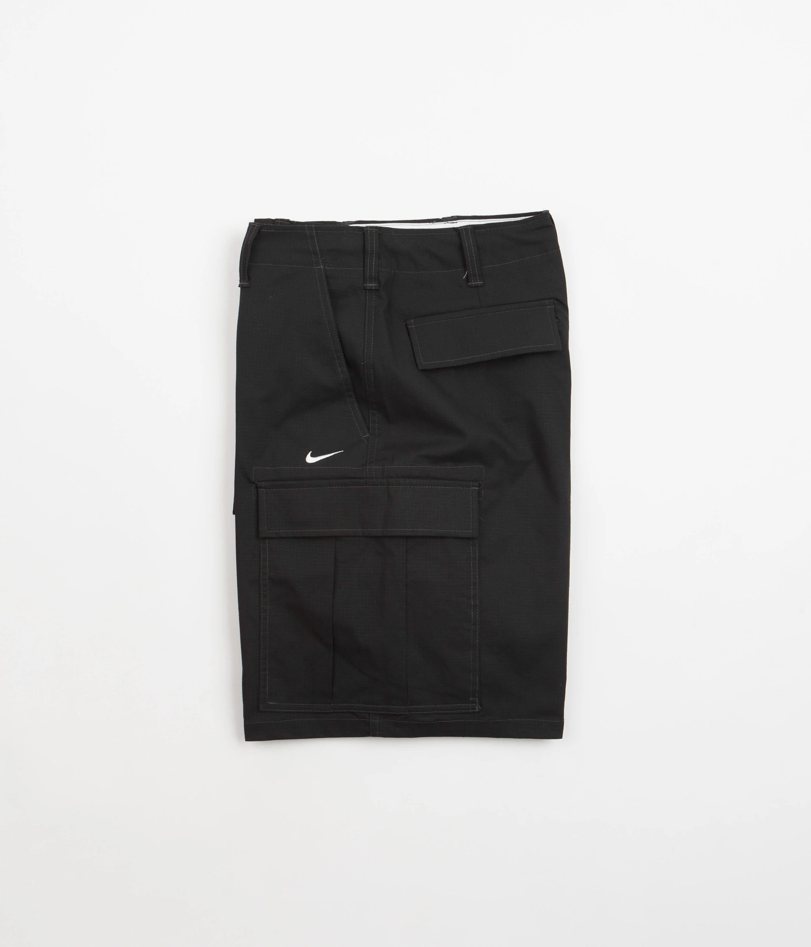 Nike SB Cargo Shorts - Black / White - Image 2