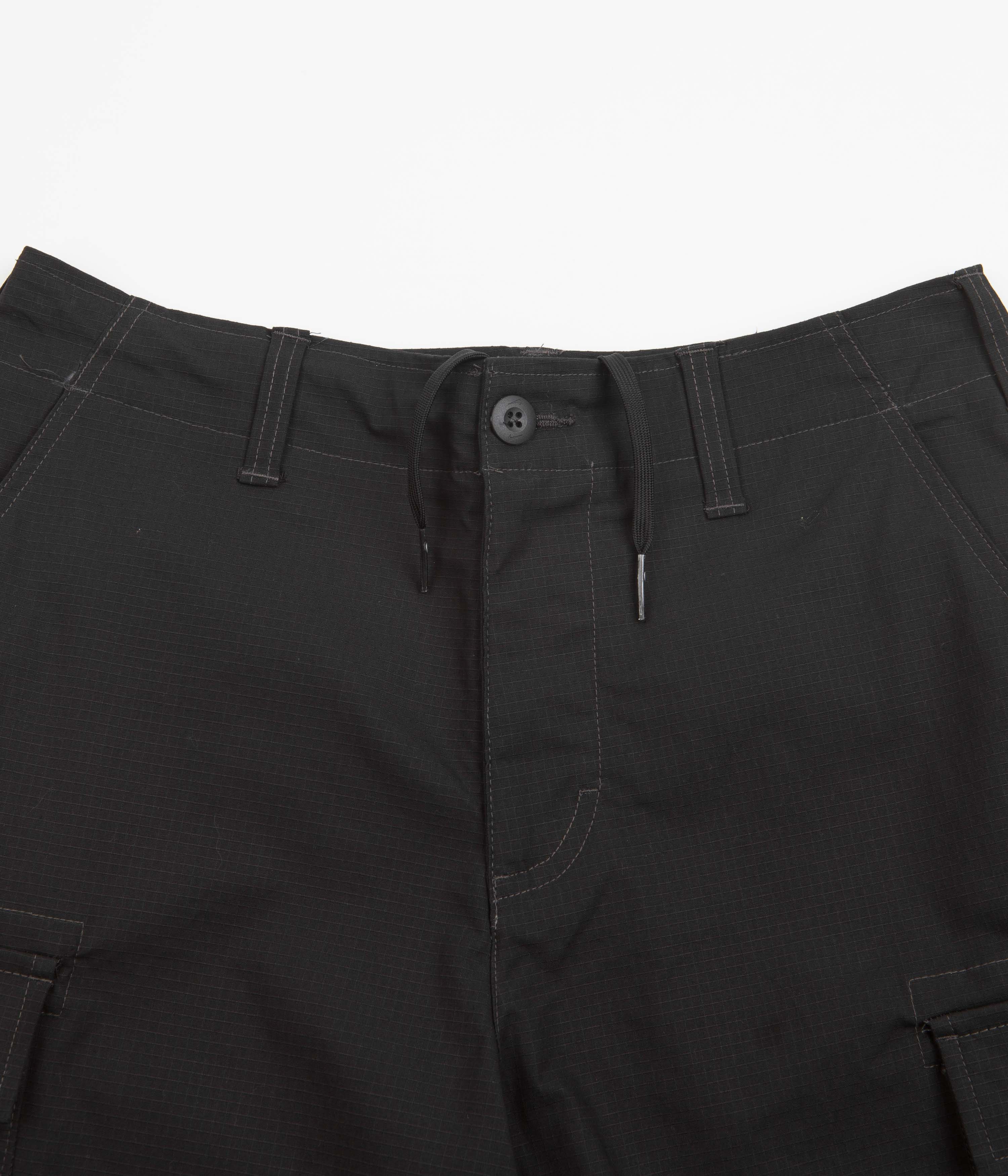 Nike SB Cargo Shorts - Black / White - Image 5