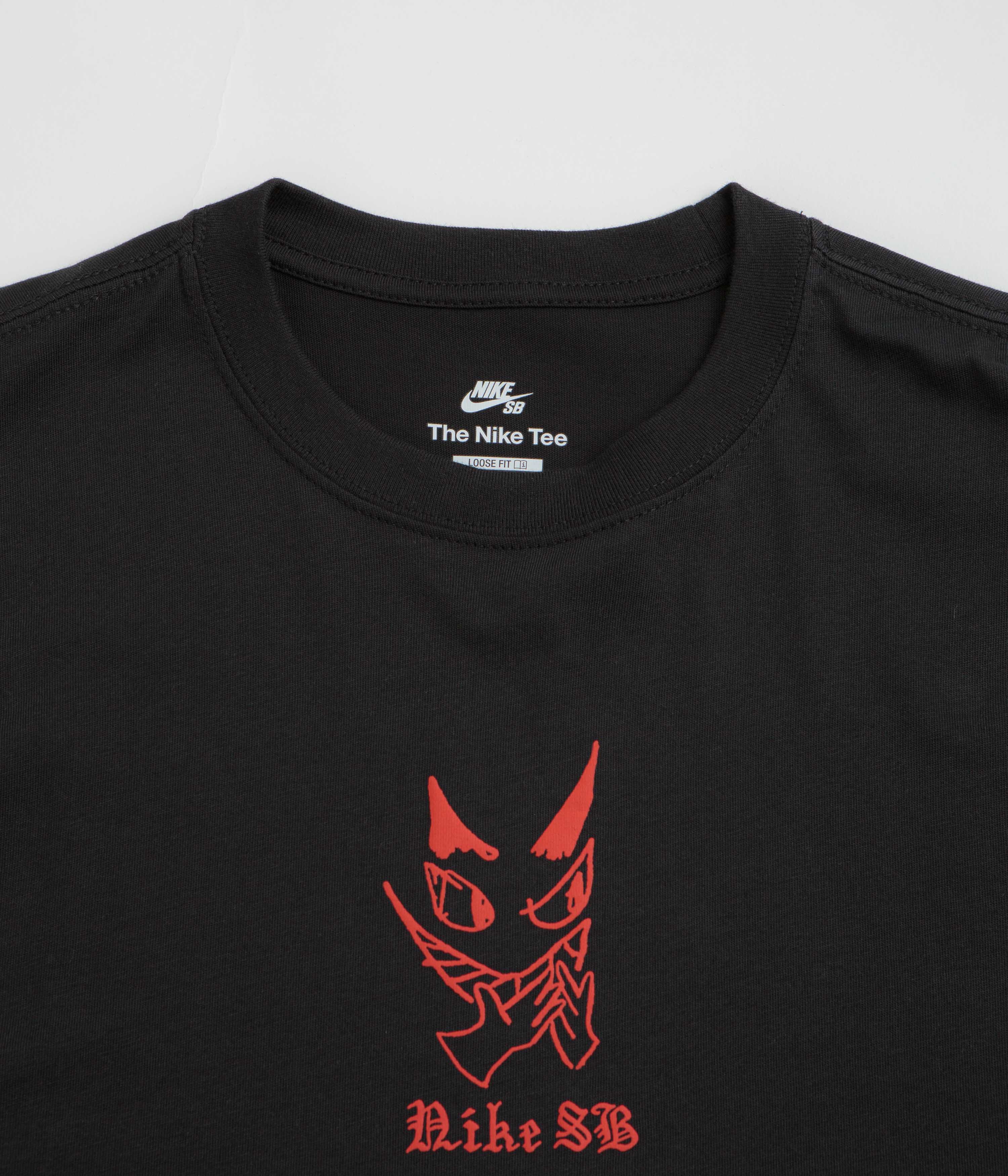 Nike SB Charcoal Dunk T-Shirt - Black - Image 2