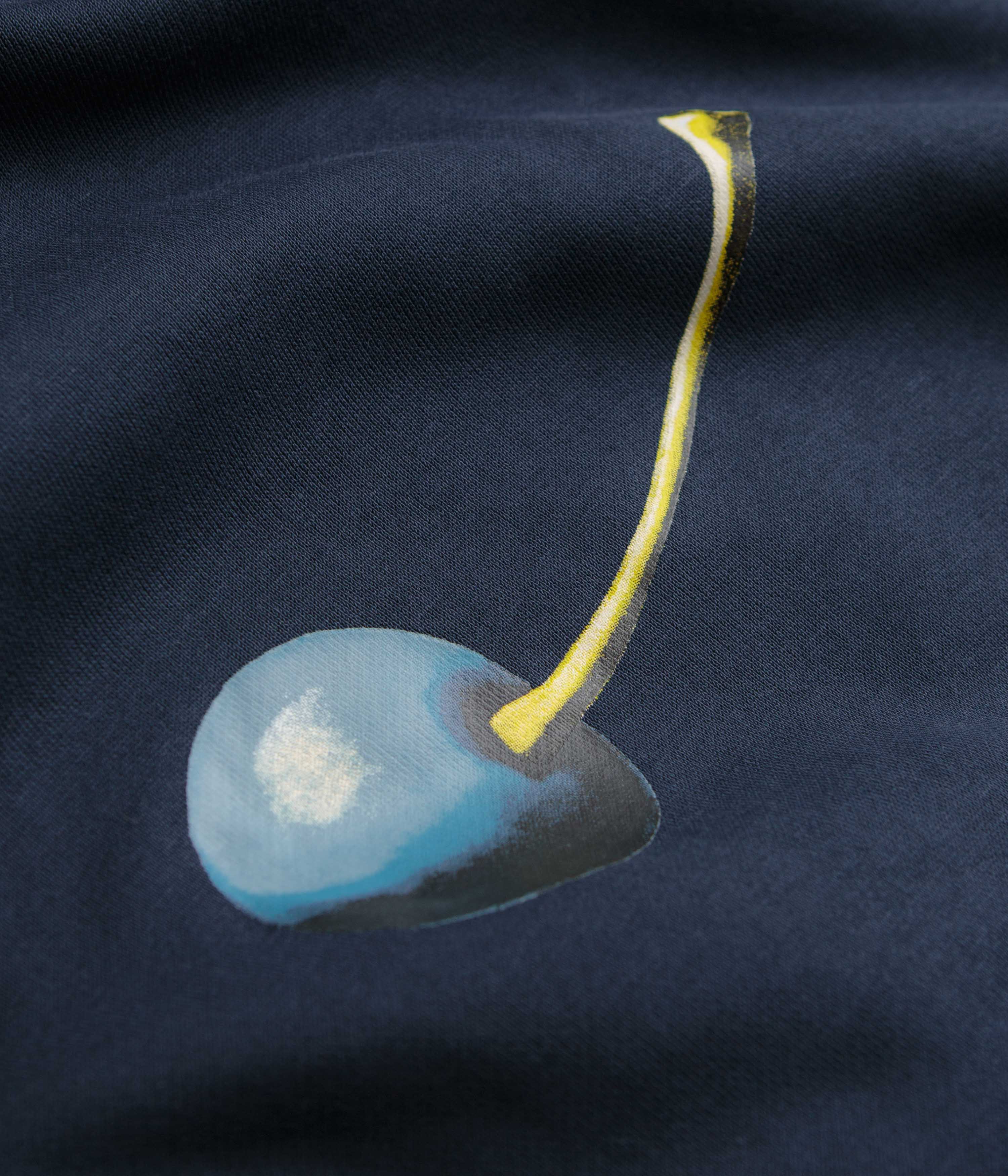 Nike SB Cherry Hoodie - Armory Navy / White - Image 4