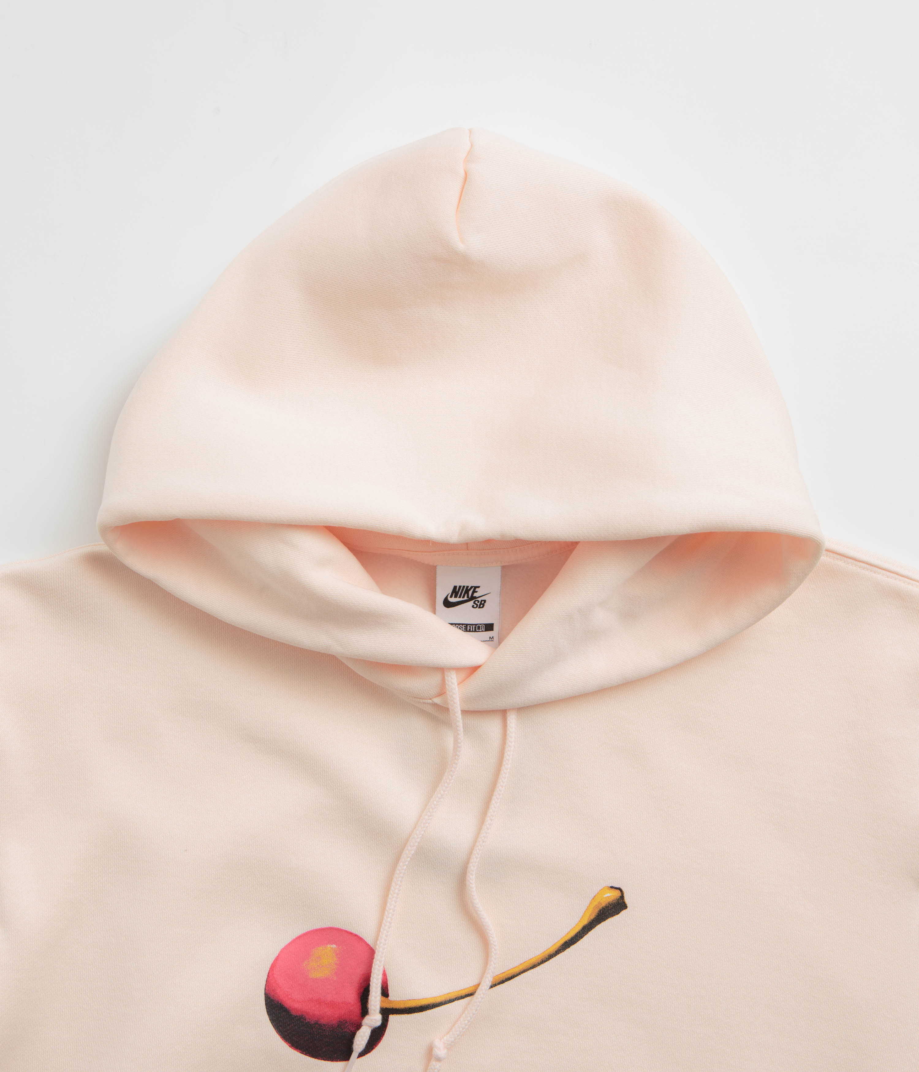 Nike SB Cherry Hoodie - Guava Ice / White - Image 4