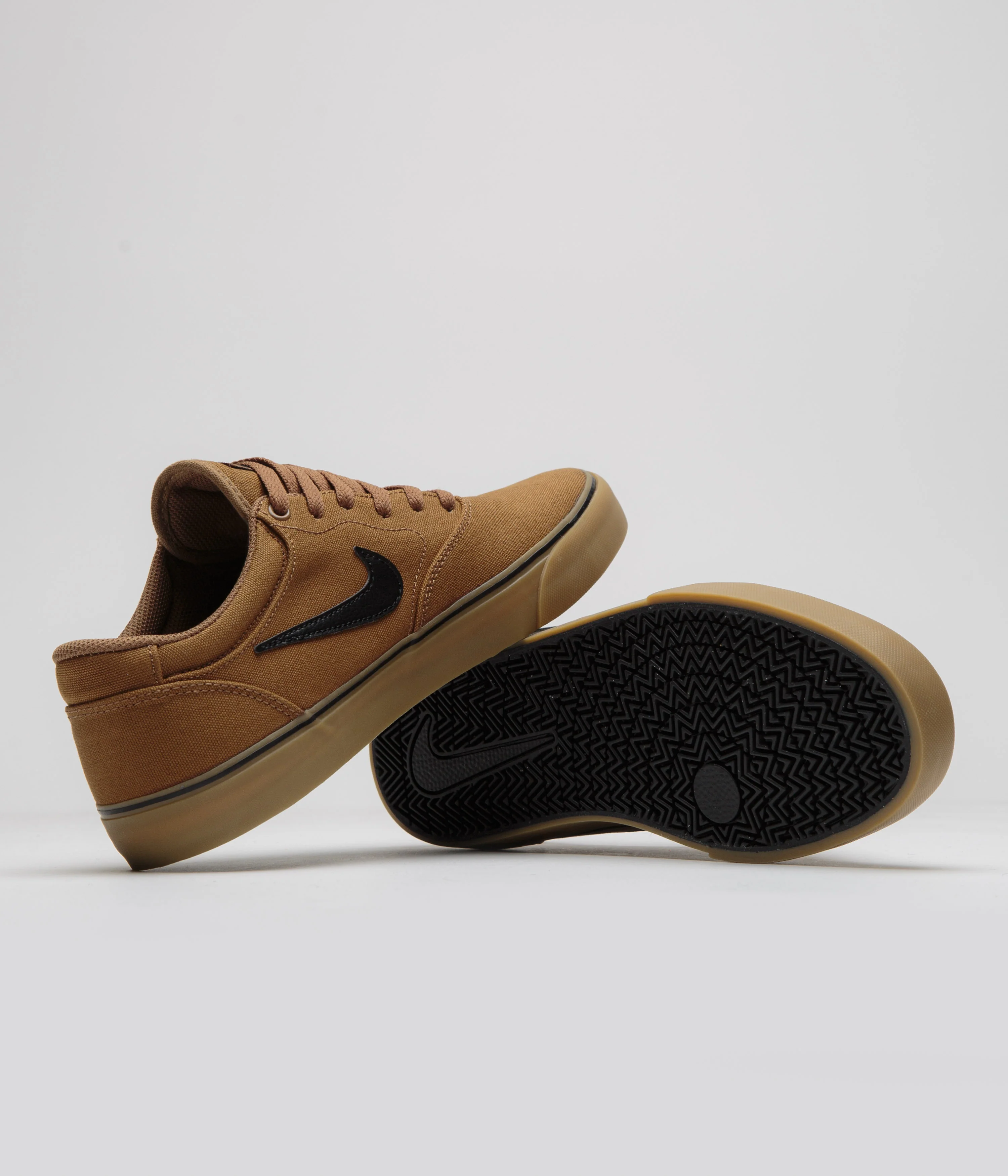 Nike SB Chron 2 Canvas Shoes - Ale Brown / Black - Ale Brown - Image 6