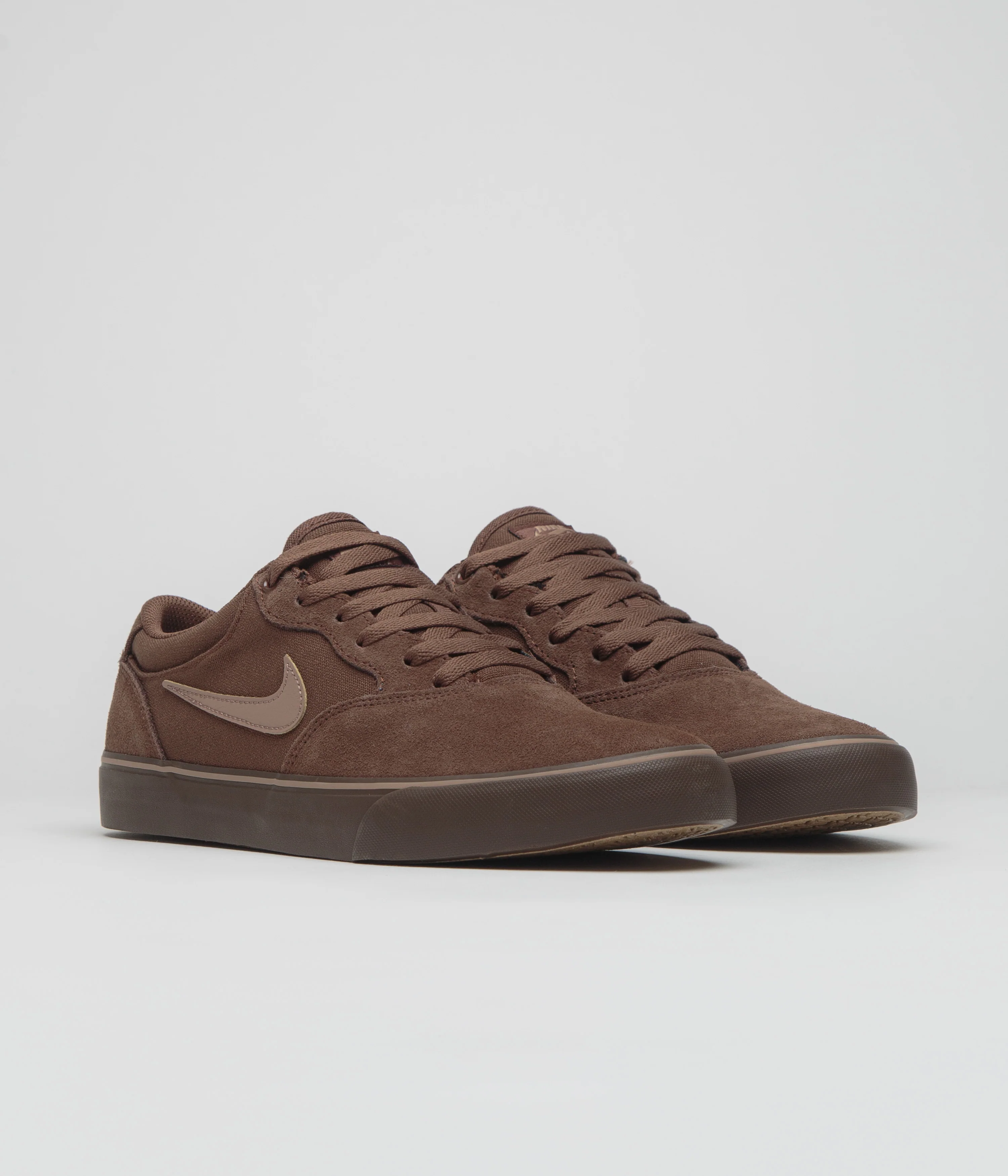 Nike SB Chron 2 Shoes - Fauna Brown / Desert Dust - Baroque Brown - Image 2