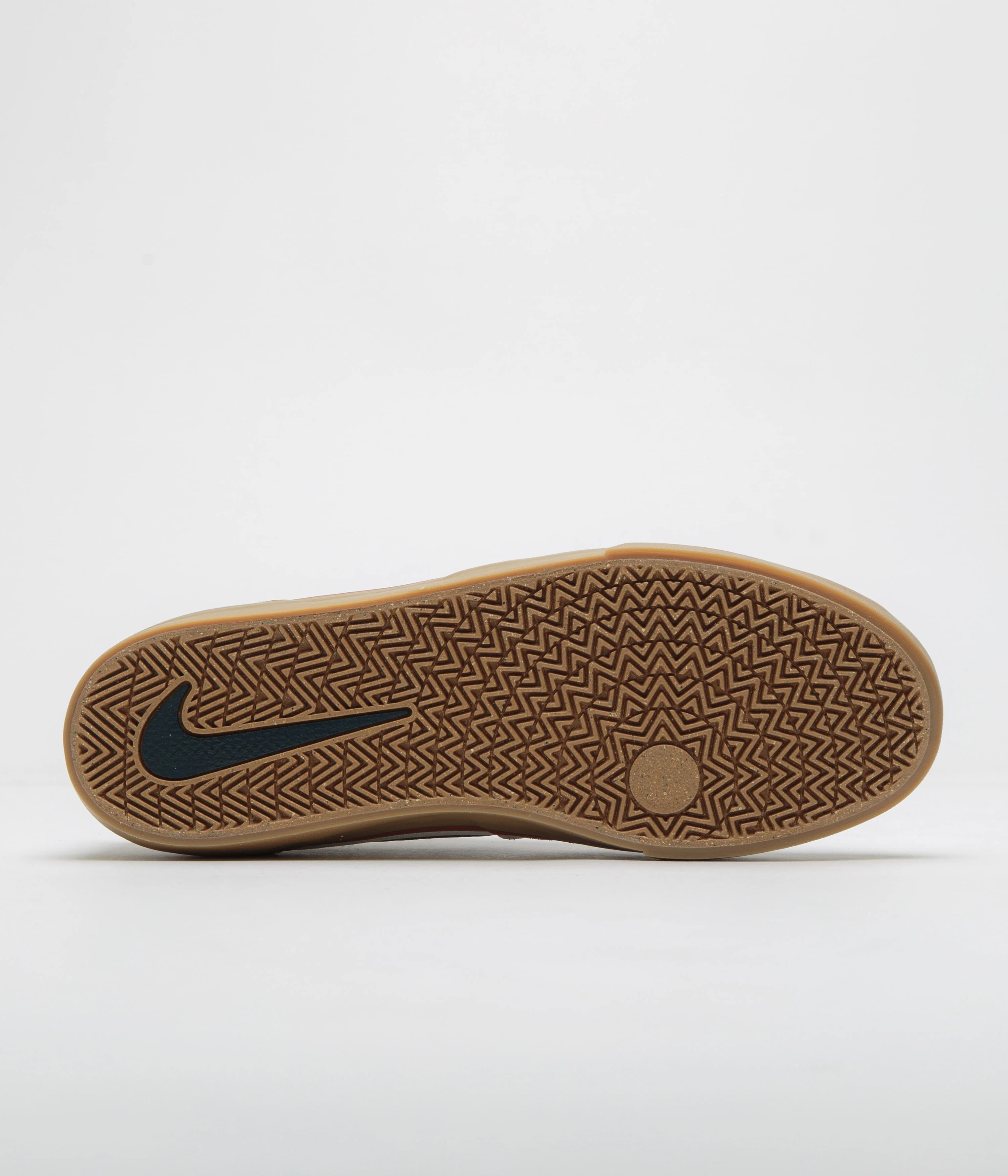 Nike SB Chron 2 Shoes - Vast Grey / Armory Navy - Dark Russet - Image 6