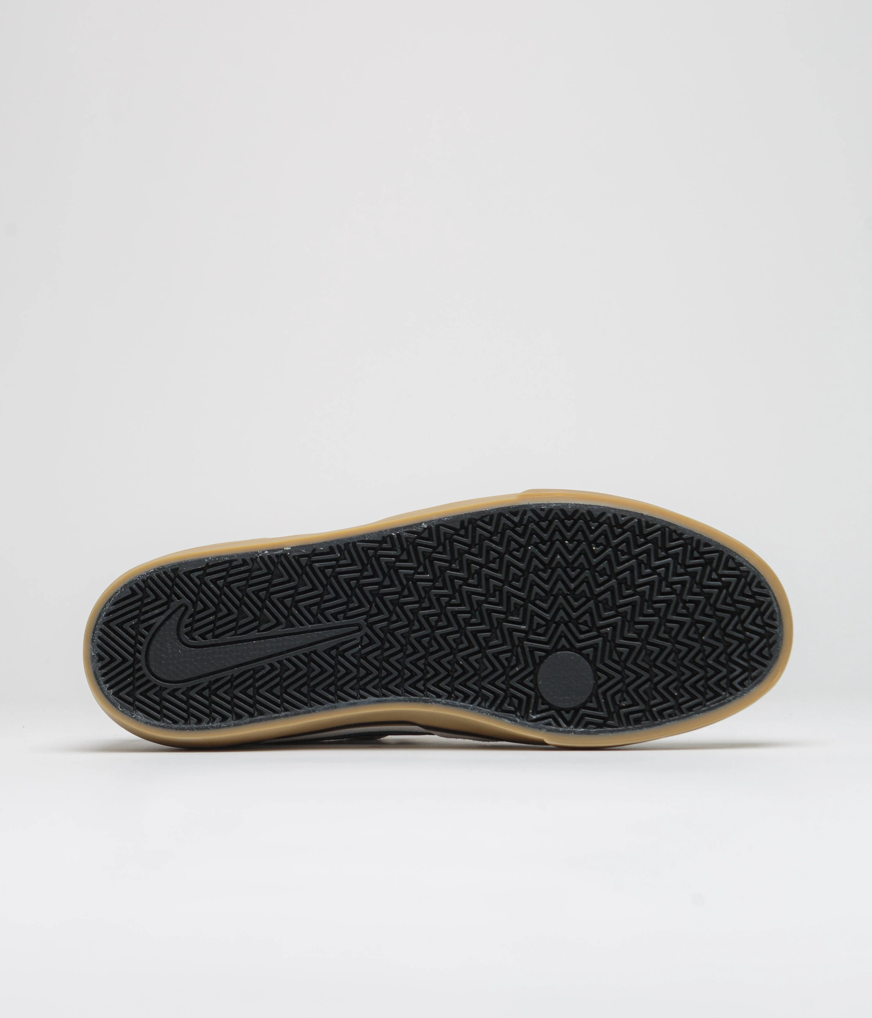 Nike SB Chron 2 Shoes - White / Obsidian - White - Gum Light Brown - Image 7