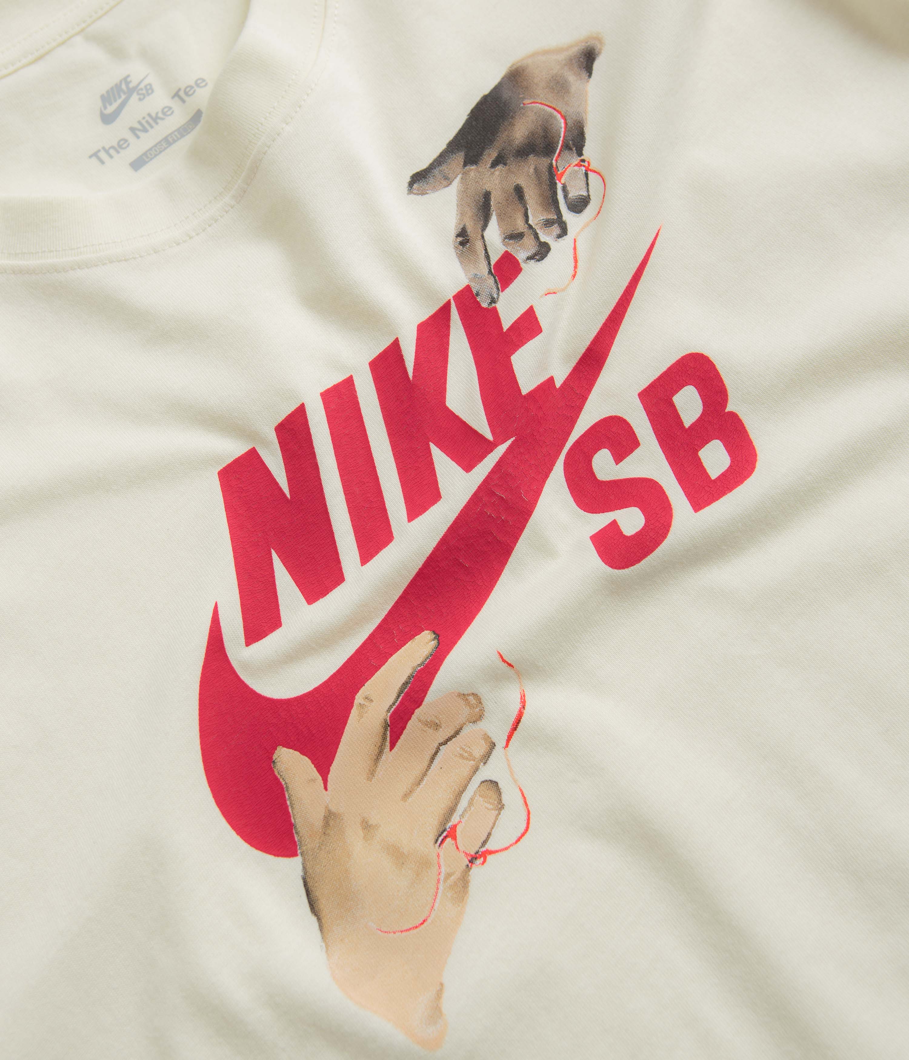 Nike SB City of Love Long Sleeve T-Shirt - Coconut Milk - Image 4