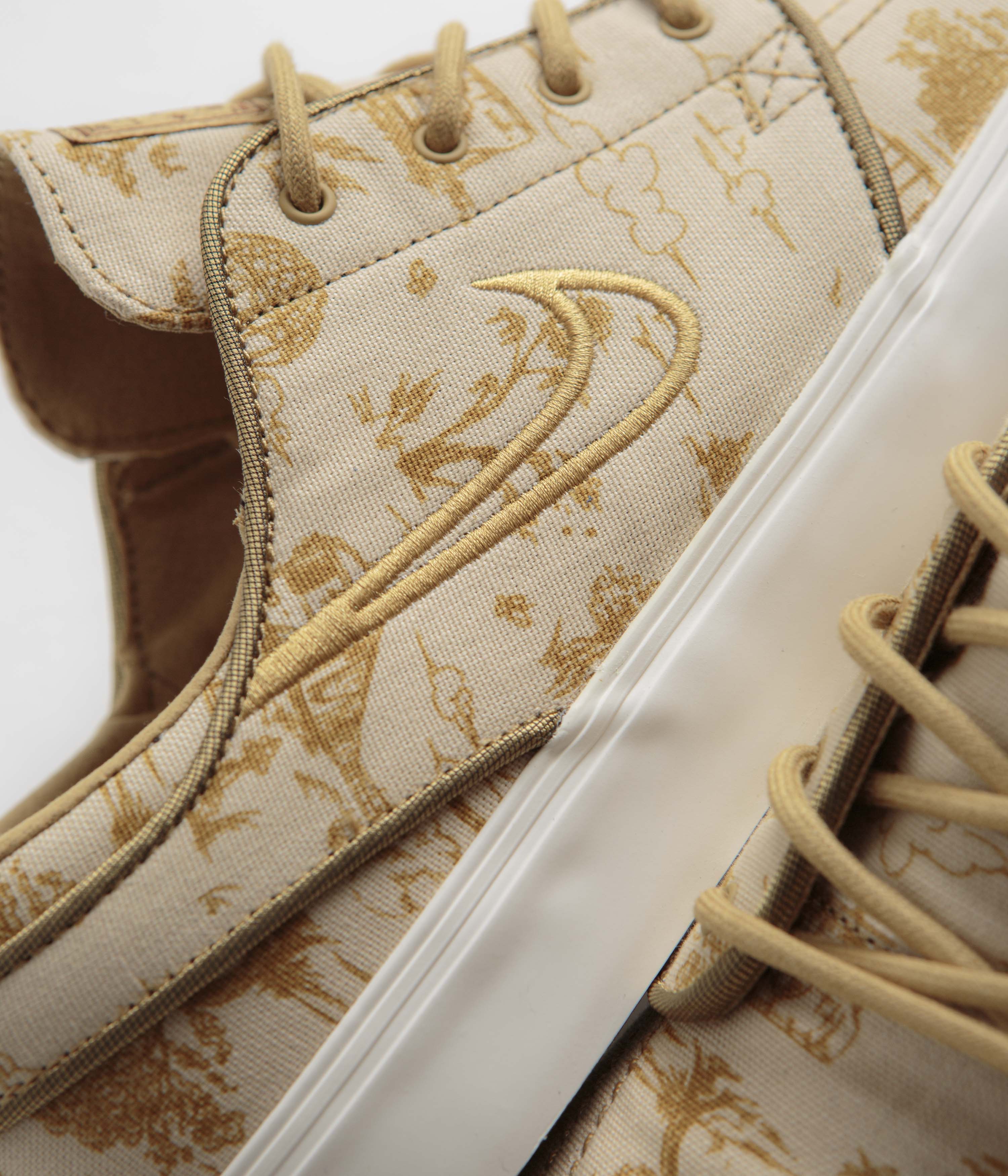 Nike SB City of Style Janoski OG+ Premium Shoes - Sesame / Gold - Bronzine - Sail - Image 4