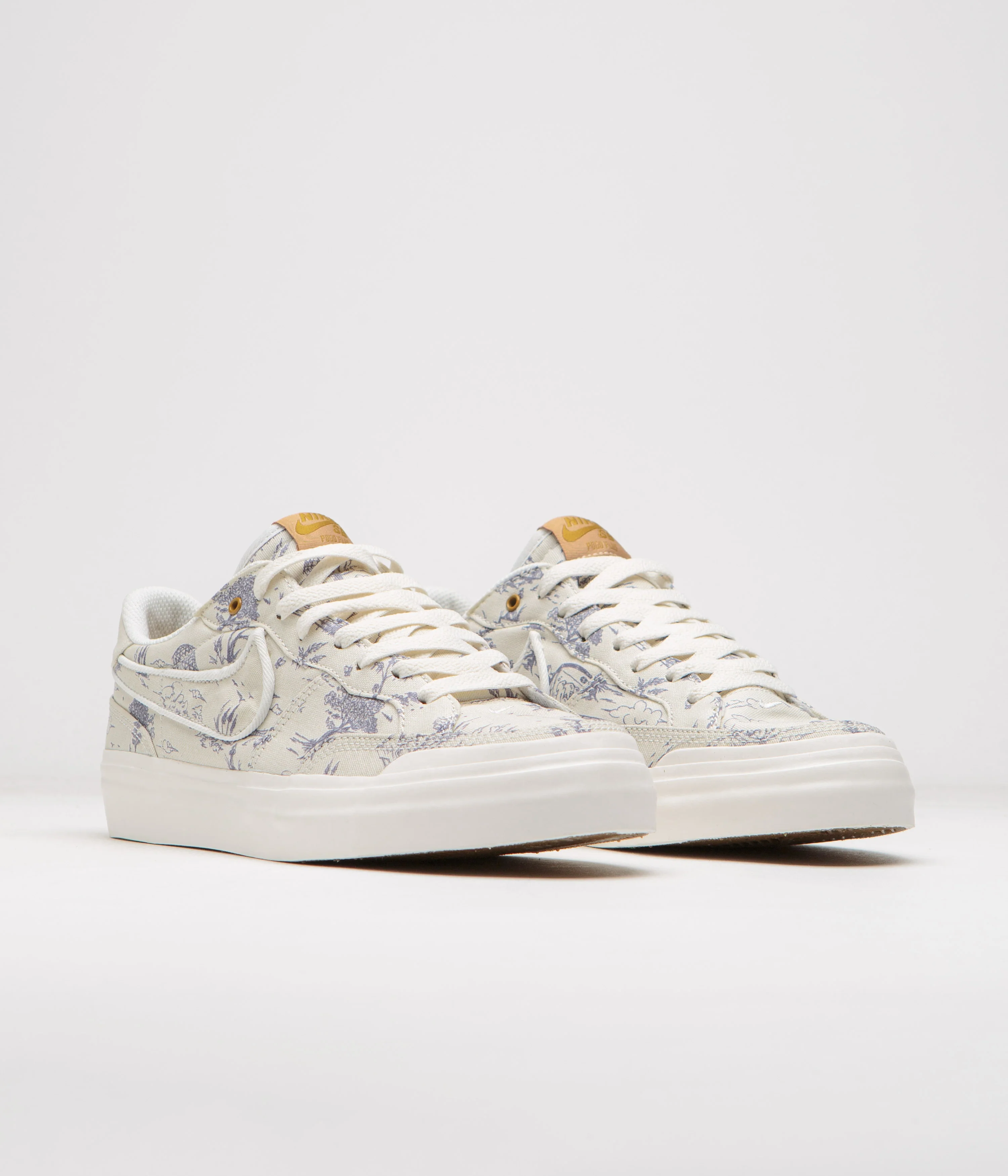 Nike SB City of Style Pogo Plus Premium Shoes - Sail / Light Bone - Light Carbon - Bronzine - Image 3