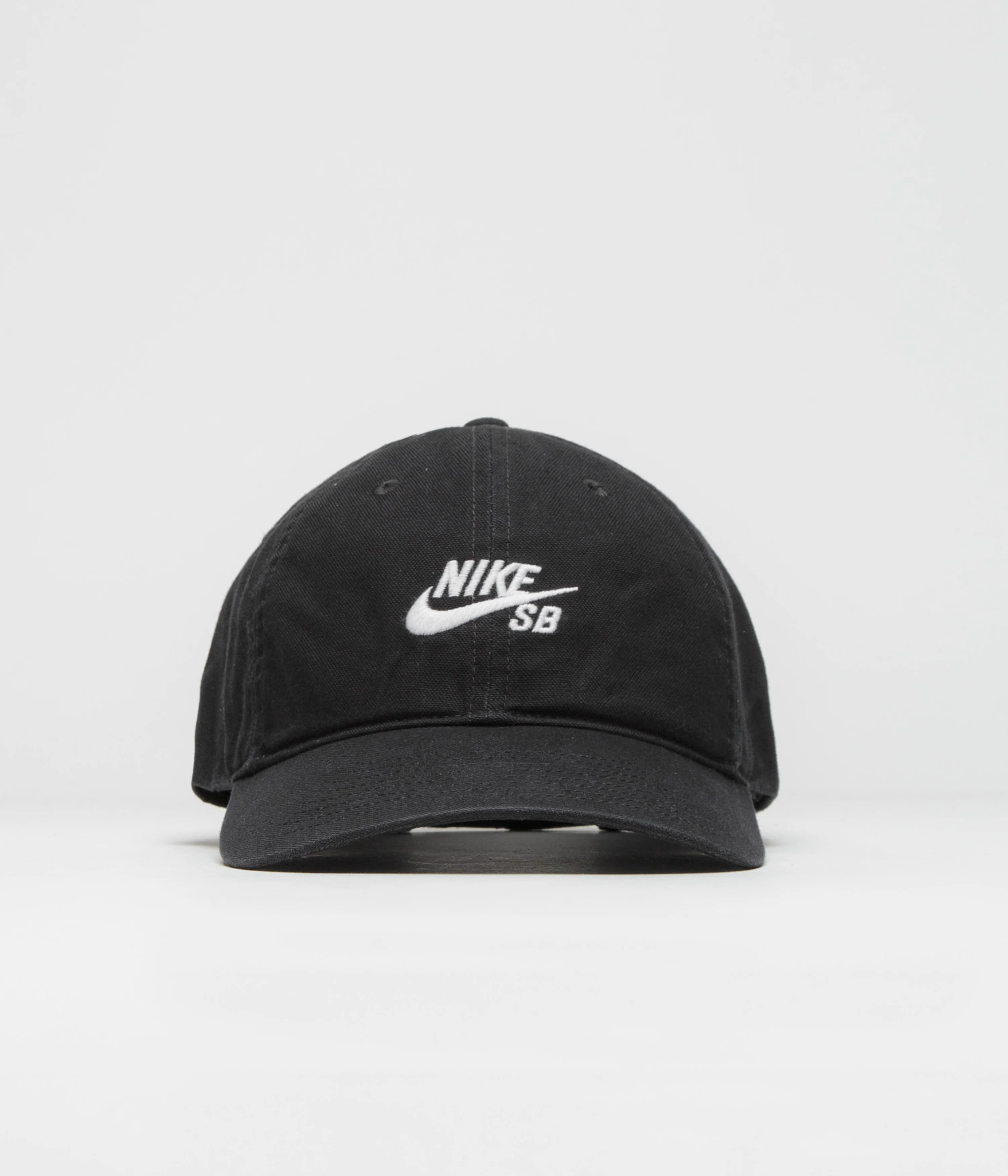 Nike SB Club Unstructured Cap - Black / White - Image 2