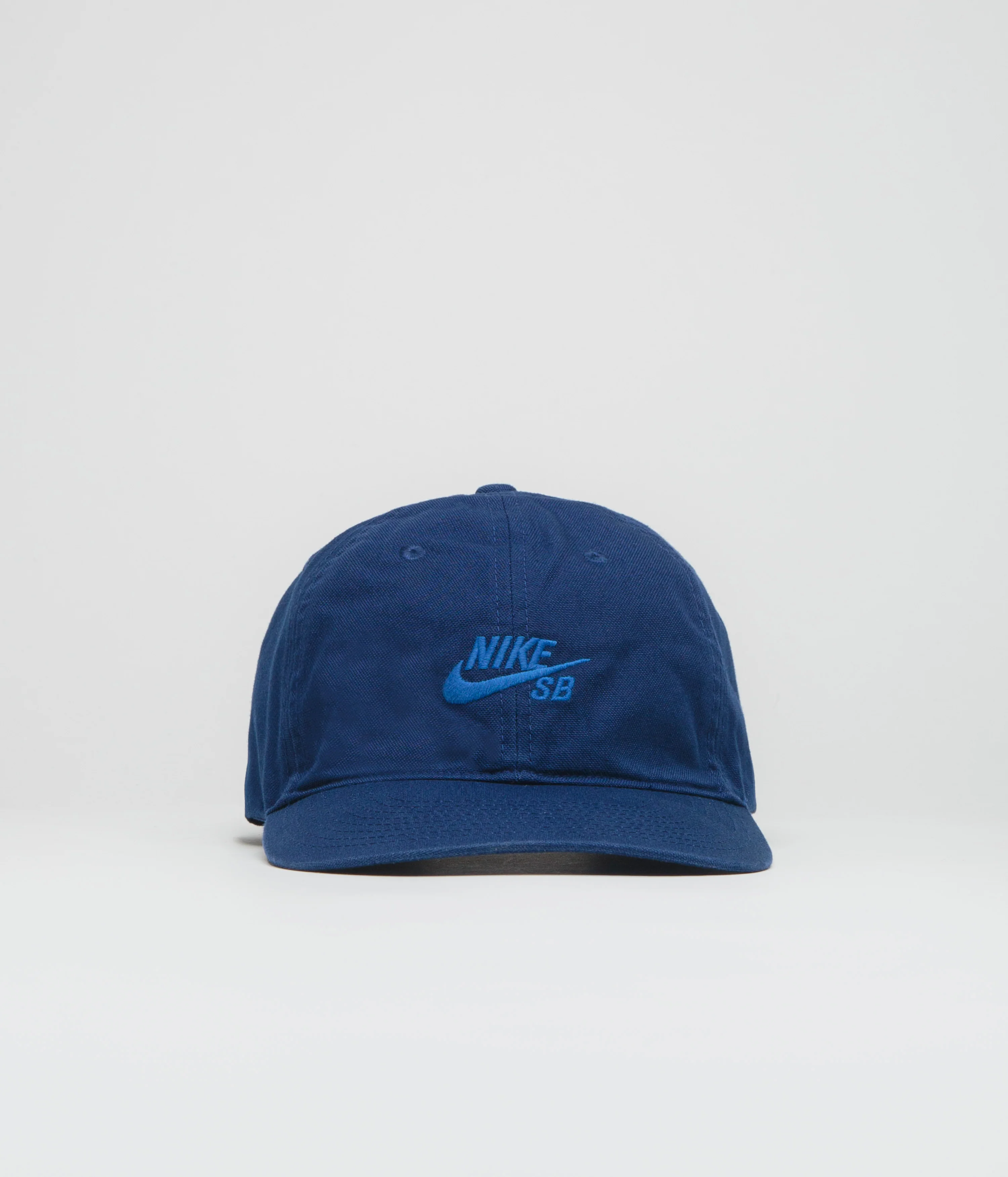 Nike SB Club Unstructured Cap - Blue Void / Game Royal - Image 2