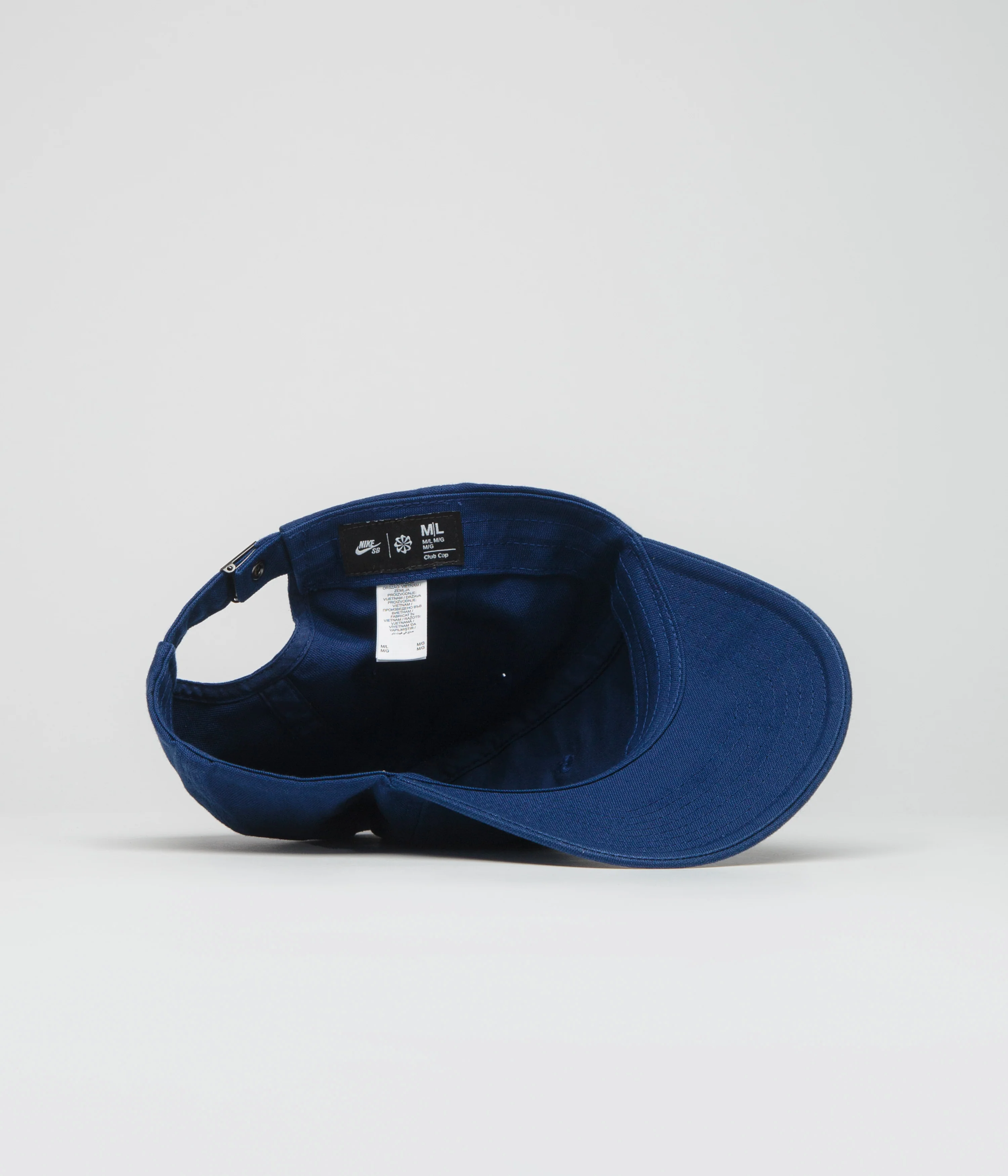 Nike SB Club Unstructured Cap - Blue Void / Game Royal - Image 4