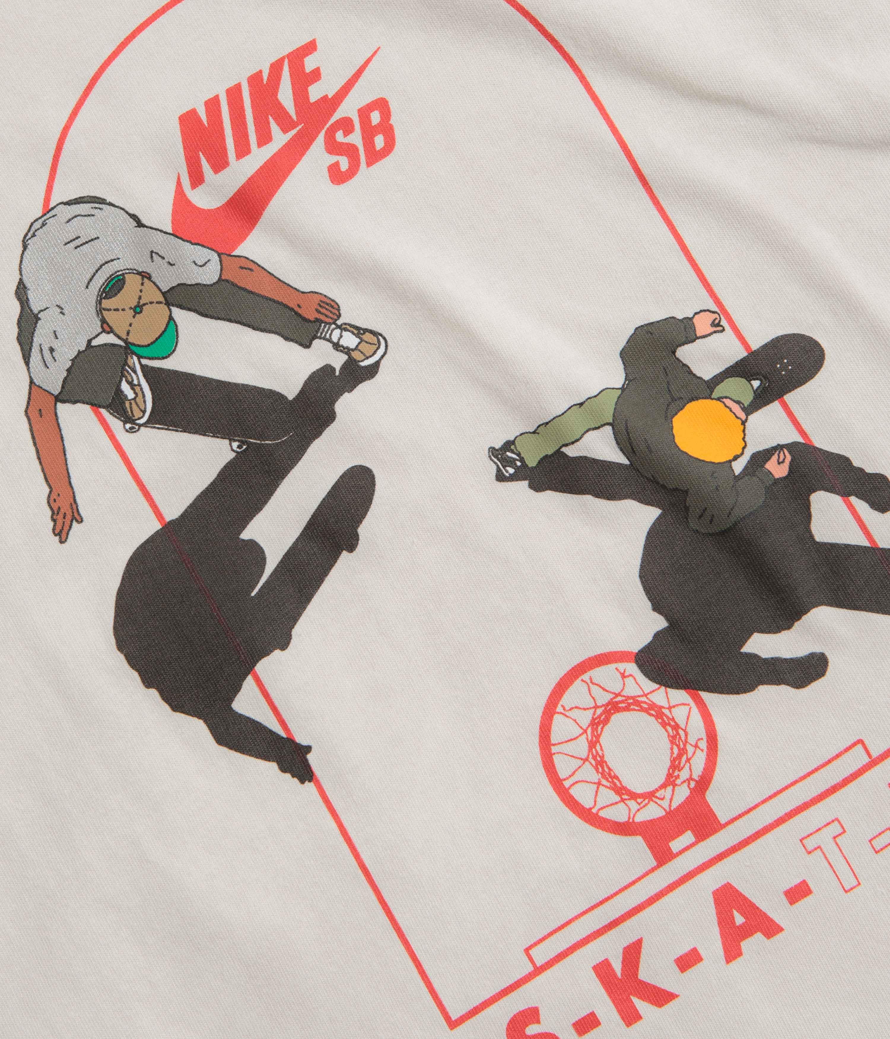 Nike SB Court T-Shirt - Light Bone - Image 2
